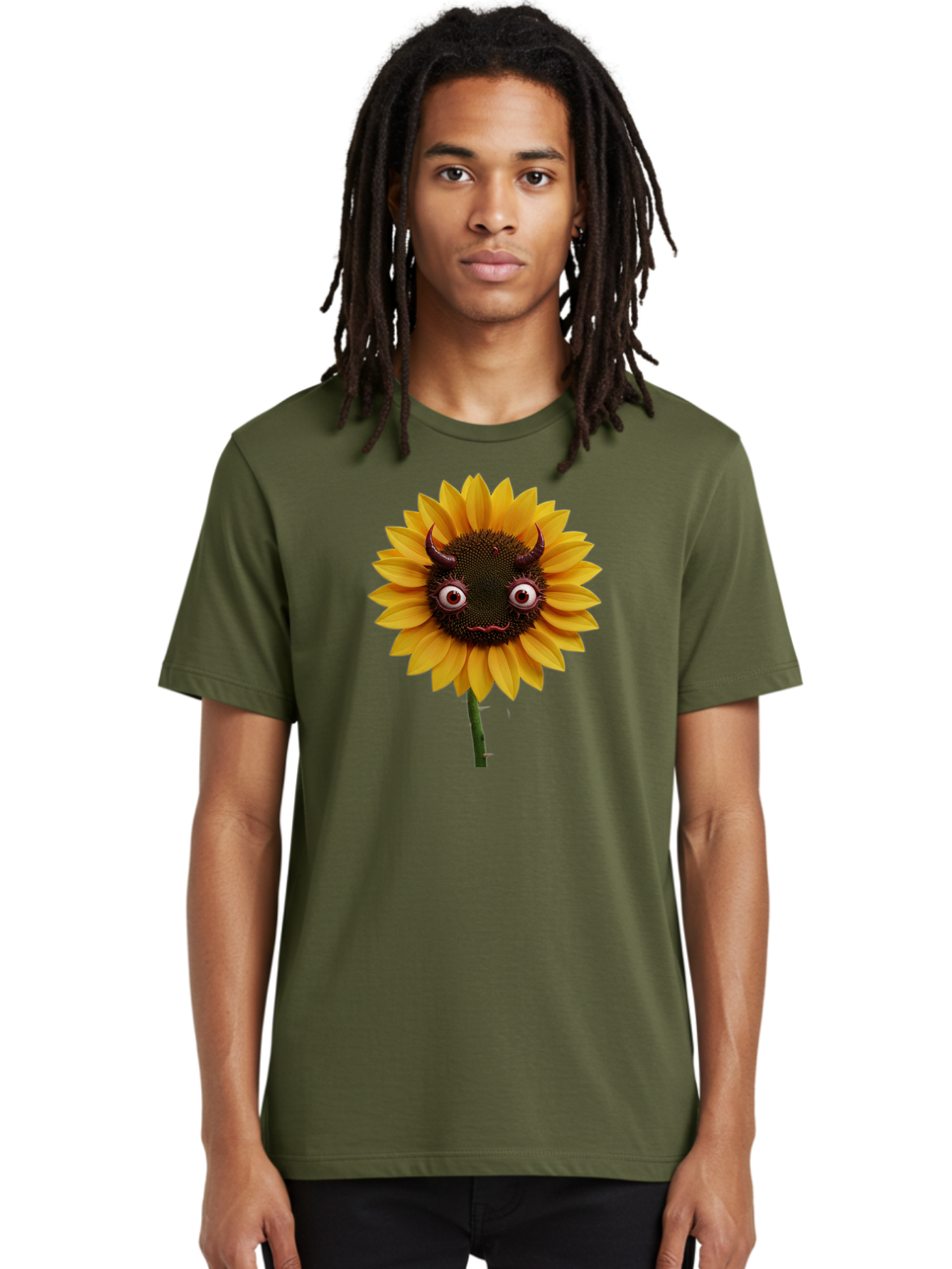 Demonic-Sunflower Men'S Graphic Tee, 100% Cotton, Comfortable Casual Summer Wear, Machine Washable, Vintage Camera, Old Camera, Antique Camera, Black Camera, Classic Photography, Photography Equipment, Nostalgic Device, Film Camera, Camera Art Baf780