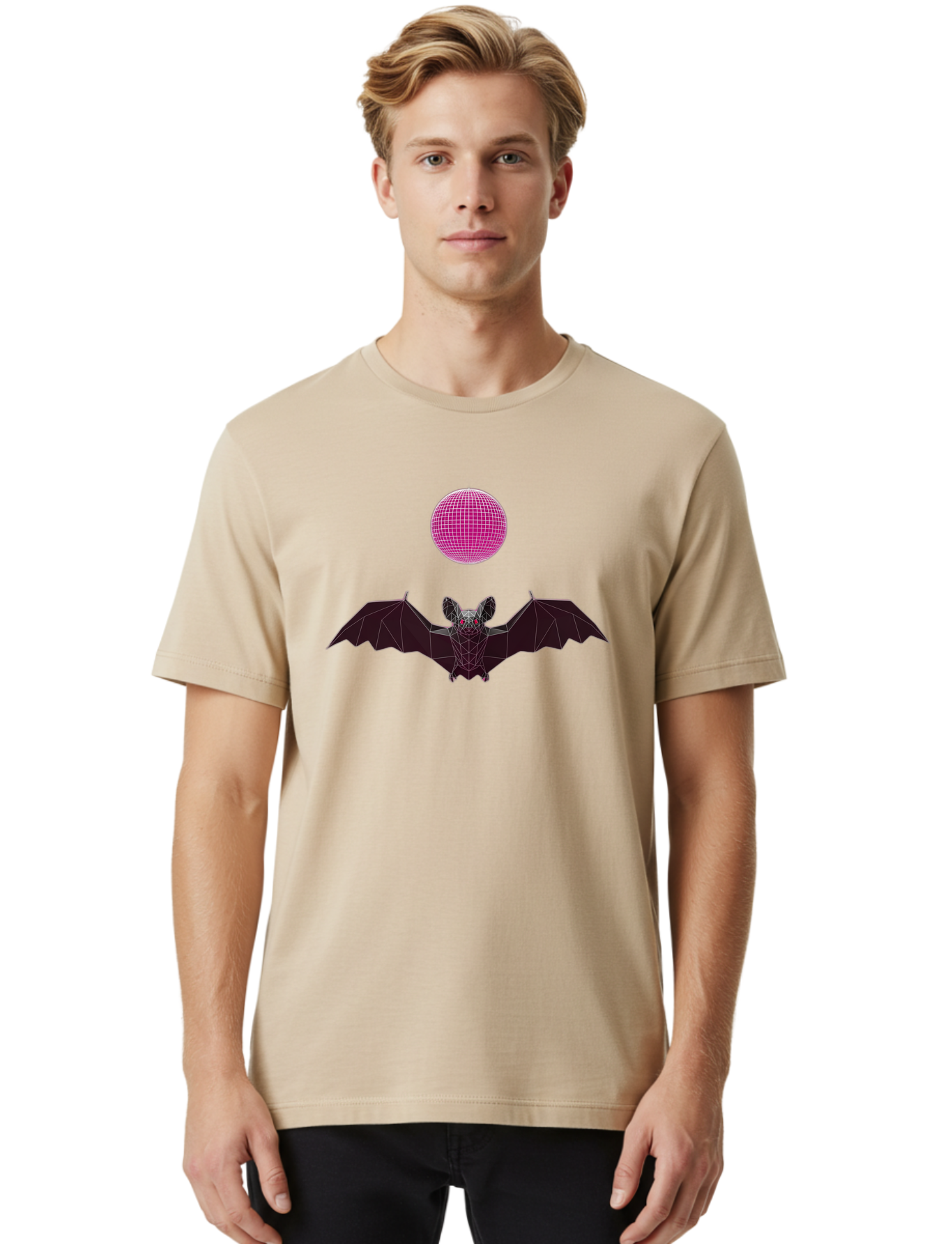 Disco-Bat-6 Men'S Graphic Tee, 100% Cotton, Comfortable Casual Summer Wear, Machine Washable, Vintage Camera, Old Camera, Antique Camera, Black Camera, Classic Photography, Photography Equipment, Nostalgic Device, Film Camera, Camera Art Baf792