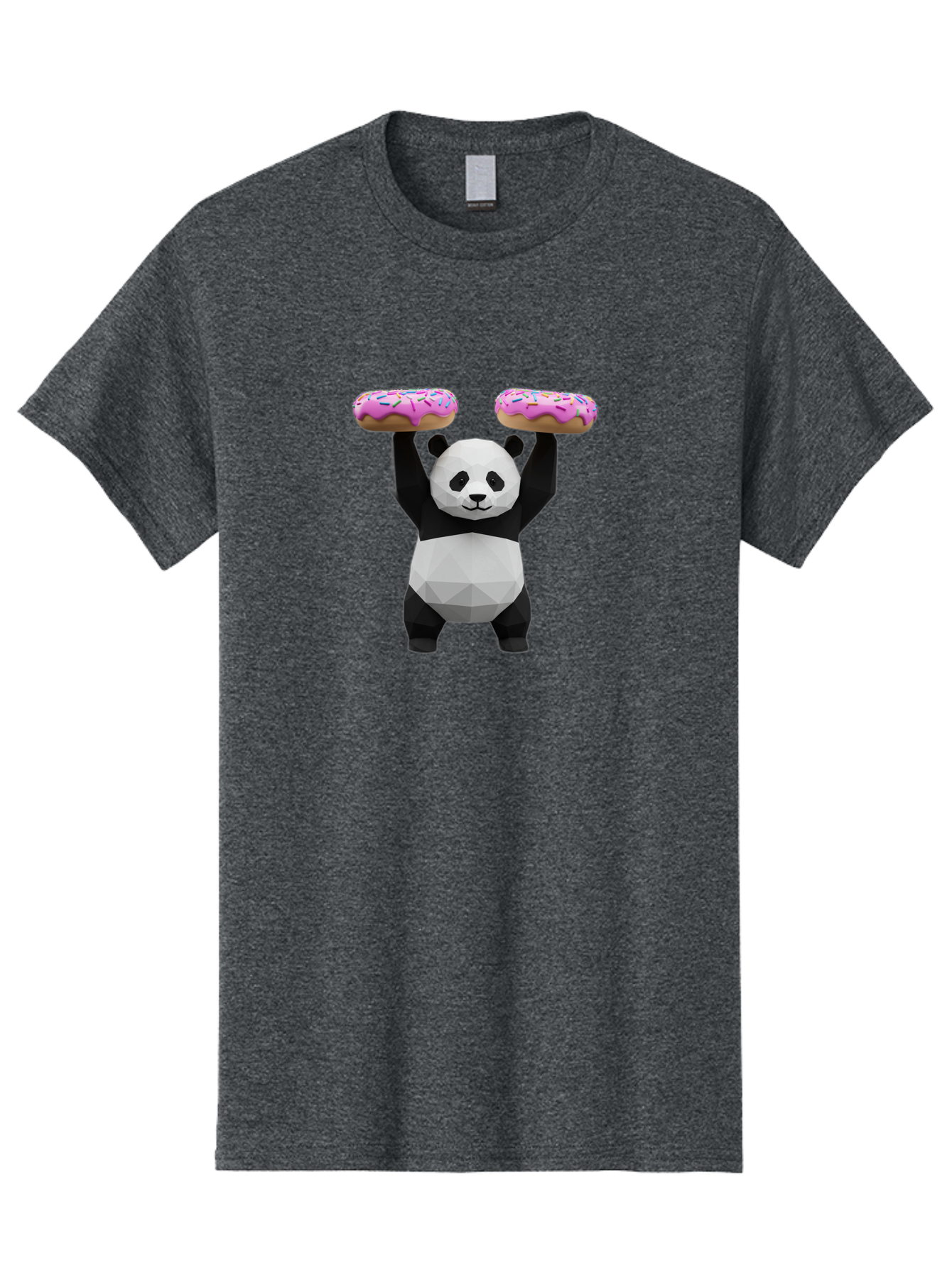 Donut-Panda Men'S Graphic Tee, 100% Cotton, Comfortable Casual Summer Wear, Machine Washable, Vintage Camera, Old Camera, Antique Camera, Black Camera, Classic Photography, Photography Equipment, Nostalgic Device, Film Camera, Camera Art Baf799