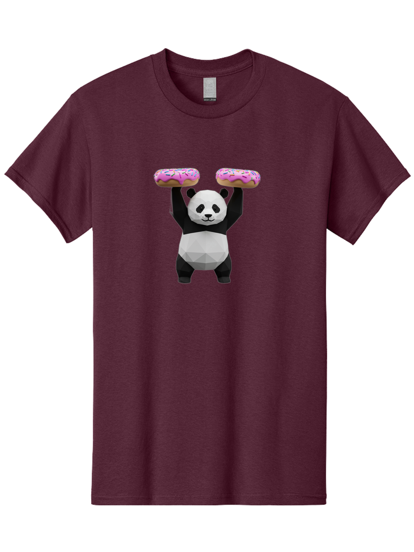 Donut-Panda Men'S Graphic Tee, 100% Cotton, Comfortable Casual Summer Wear, Machine Washable, Vintage Camera, Old Camera, Antique Camera, Black Camera, Classic Photography, Photography Equipment, Nostalgic Device, Film Camera, Camera Art Baf799