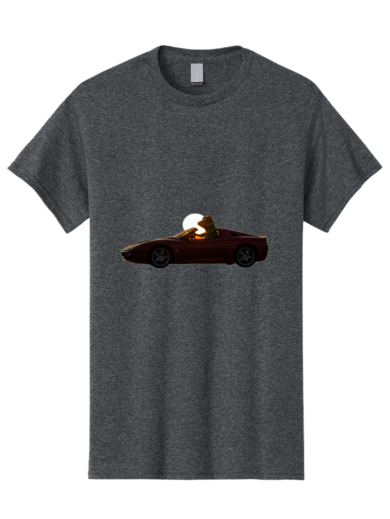 Ferrari-Convertible Men'S Graphic Tee, 100% Cotton, Comfortable Casual Summer Wear, Machine Washable, Vintage Camera, Old Camera, Antique Camera, Black Camera, Classic Photography, Photography Equipment, Nostalgic Device, Film Camera, Baf804