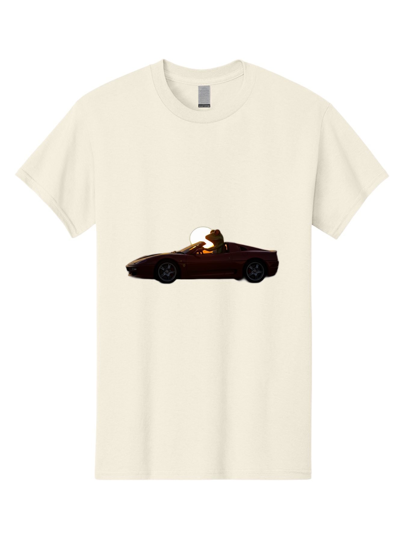 Ferrari-Convertible Men'S Graphic Tee, 100% Cotton, Comfortable Casual Summer Wear, Machine Washable, Vintage Camera, Old Camera, Antique Camera, Black Camera, Classic Photography, Photography Equipment, Nostalgic Device, Film Camera, Baf804