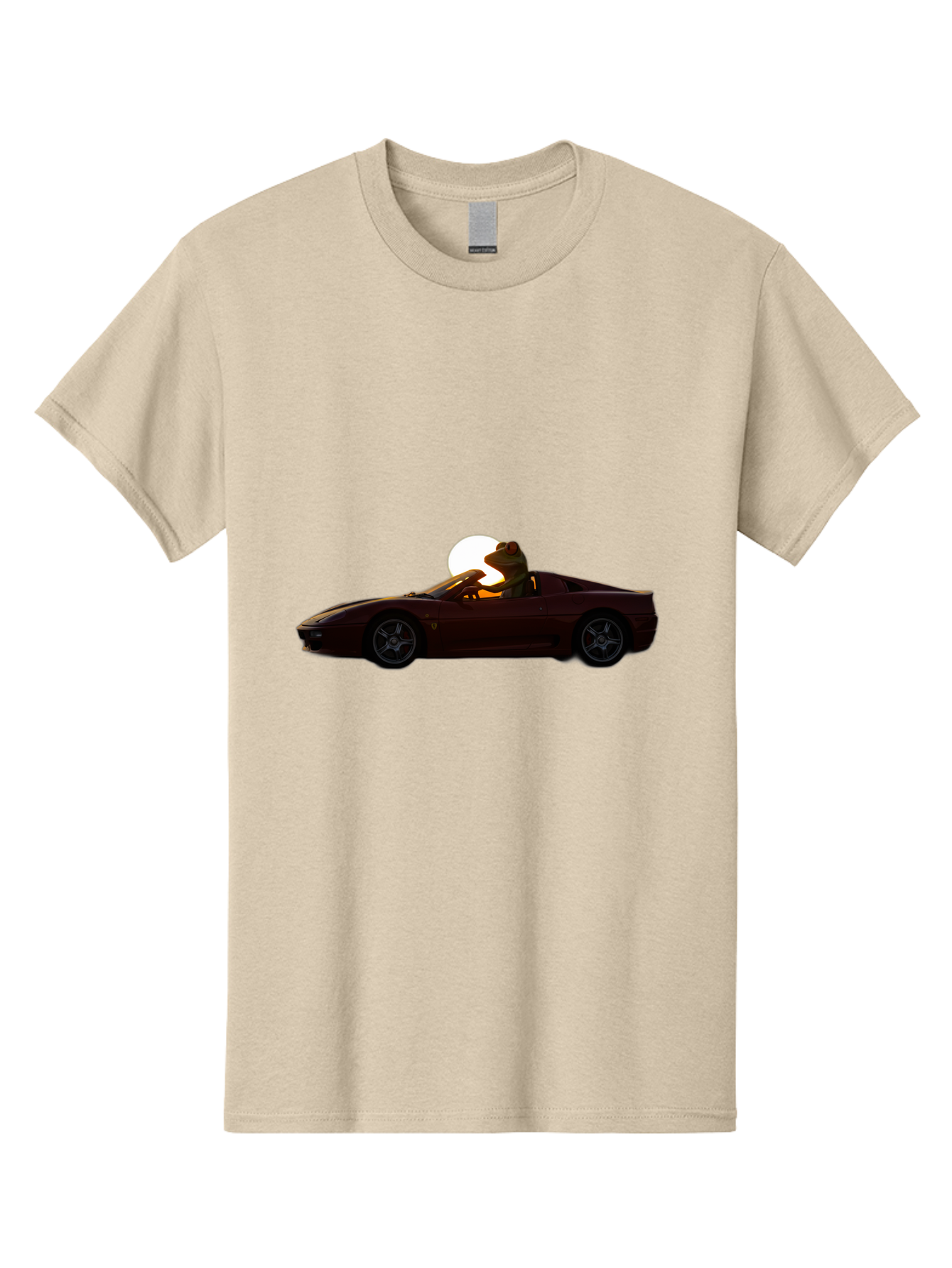 Ferrari-Convertible Men'S Graphic Tee, 100% Cotton, Comfortable Casual Summer Wear, Machine Washable, Vintage Camera, Old Camera, Antique Camera, Black Camera, Classic Photography, Photography Equipment, Nostalgic Device, Film Camera, Baf804