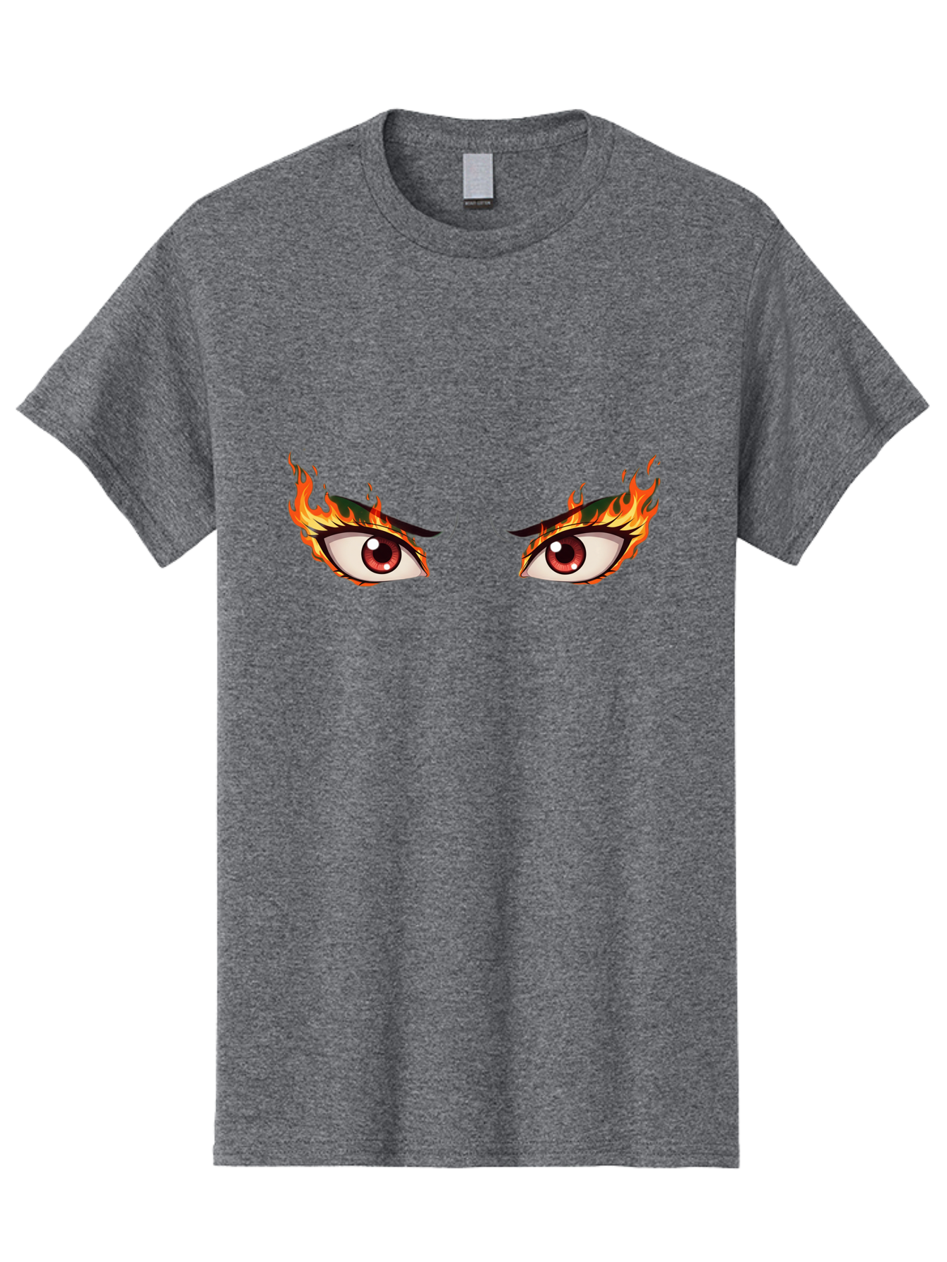 Fiery-Eyes-1 Men'S Graphic Tee, 100% Cotton, Comfortable Casual Summer Wear, Machine Washable, Vintage Camera, Old Camera, Antique Camera, Black Camera, Classic Photography, Photography Equipment, Nostalgic Device, Film Camera, Camera Art Baf808