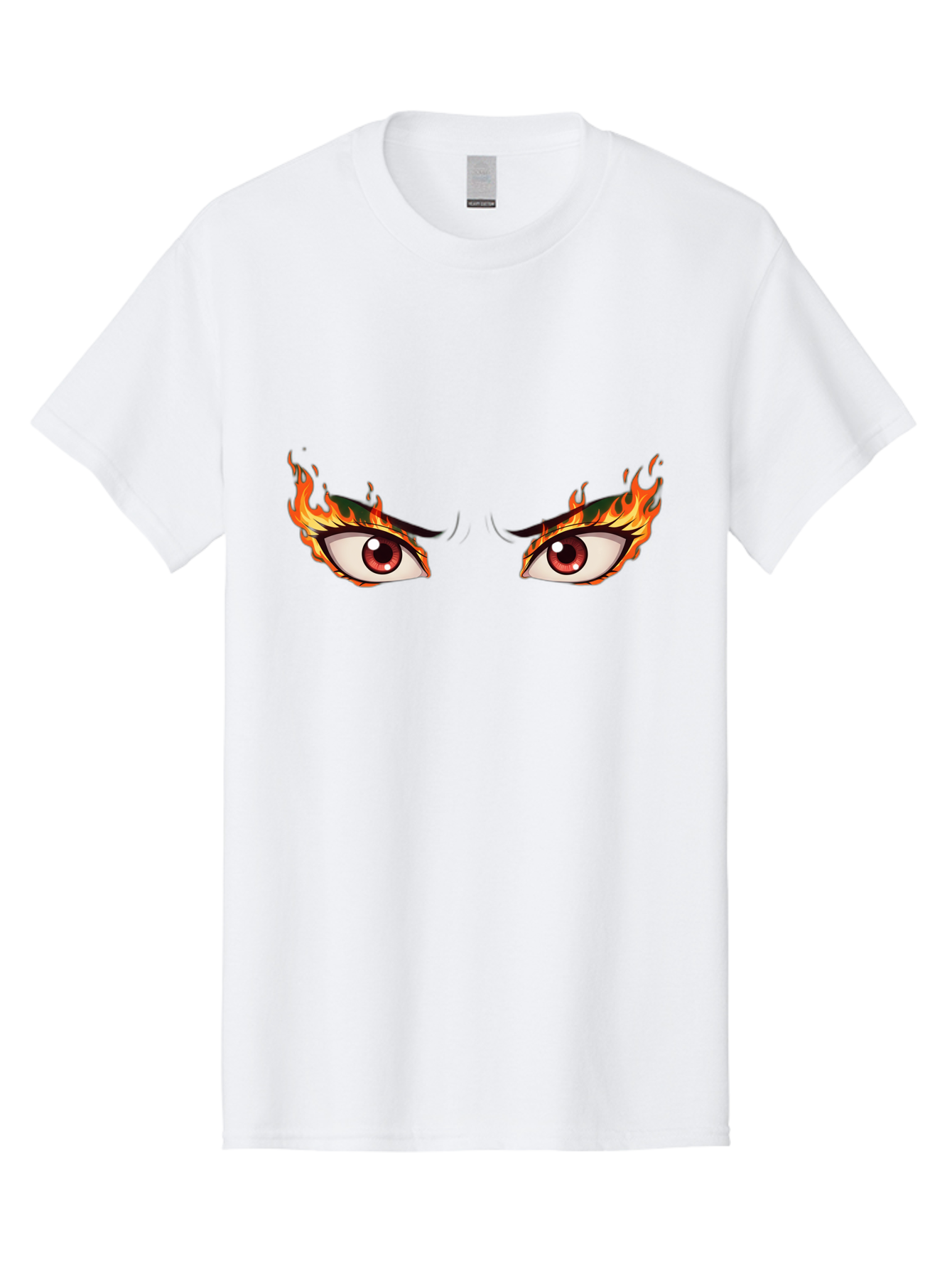 Fiery-Eyes-1 Men'S Graphic Tee, 100% Cotton, Comfortable Casual Summer Wear, Machine Washable, Vintage Camera, Old Camera, Antique Camera, Black Camera, Classic Photography, Photography Equipment, Nostalgic Device, Film Camera, Camera Art Baf808