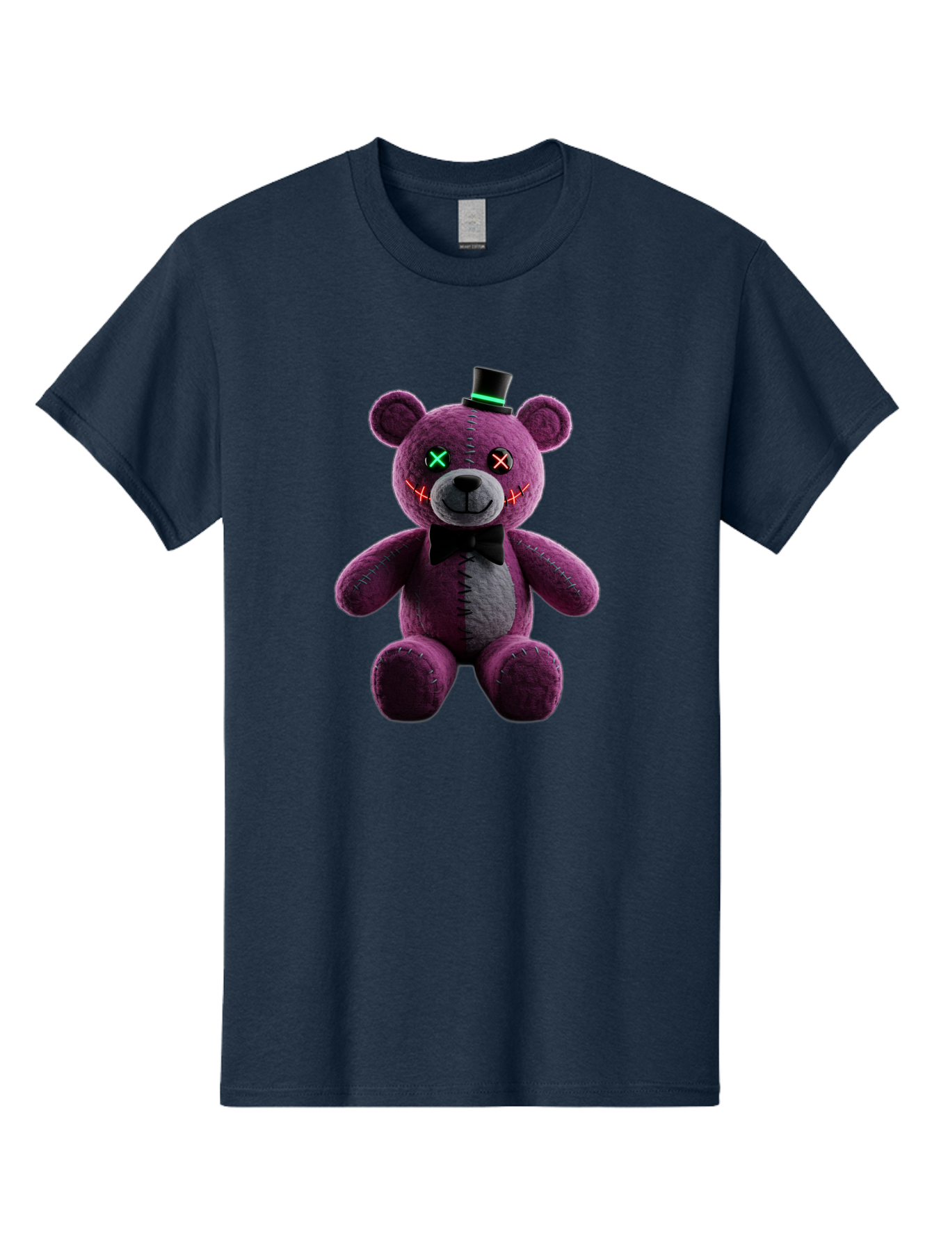 Five-Nights-At-Freddy-S-Teddy-Bear Men'S Graphic Tee, 100% Cotton, Comfortable Casual Summer Wear, Machine Washable, Vintage Camera, Old Camera, Antique Camera, Black Camera, Classic Photography, Photography Equipment, Nostalgic Device, Baf813