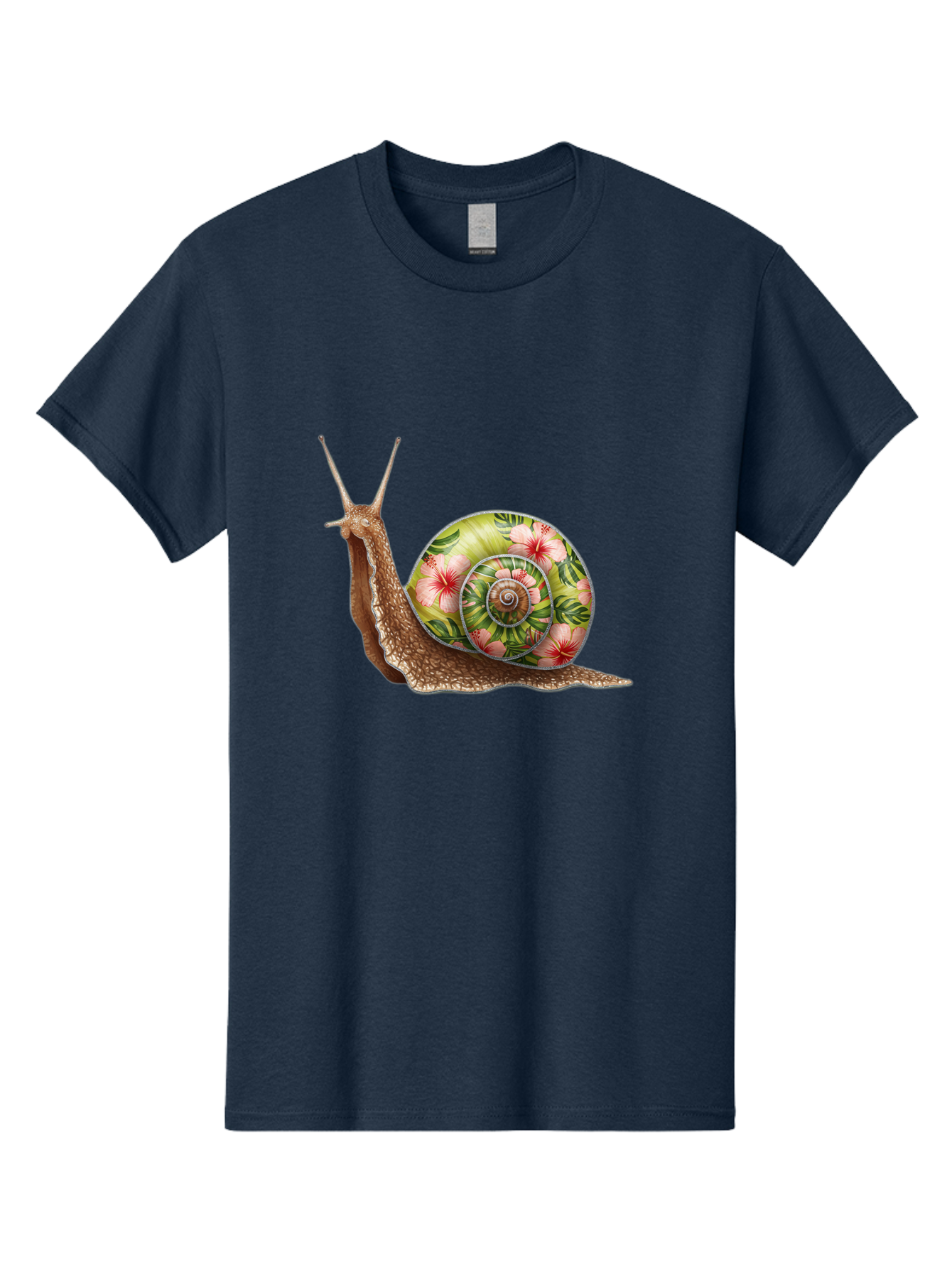 Floral-Snail Men'S Graphic Tee, 100% Cotton, Comfortable Casual Summer Wear, Machine Washable, Vintage Camera, Old Camera, Antique Camera, Black Camera, Classic Photography, Photography Equipment, Nostalgic Device, Film Camera, Camera Art Baf817