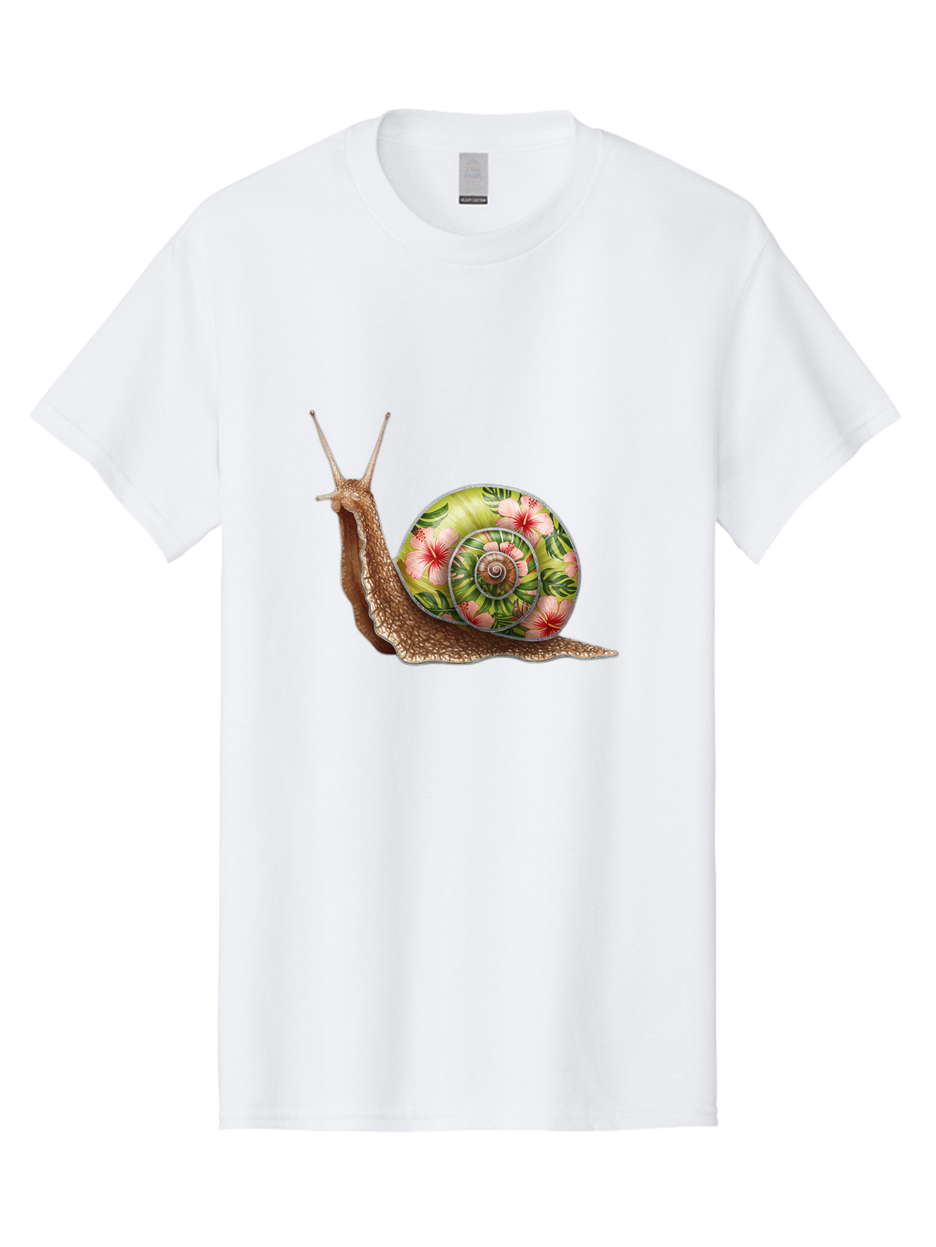 Floral-Snail Men'S Graphic Tee, 100% Cotton, Comfortable Casual Summer Wear, Machine Washable, Vintage Camera, Old Camera, Antique Camera, Black Camera, Classic Photography, Photography Equipment, Nostalgic Device, Film Camera, Camera Art Baf817
