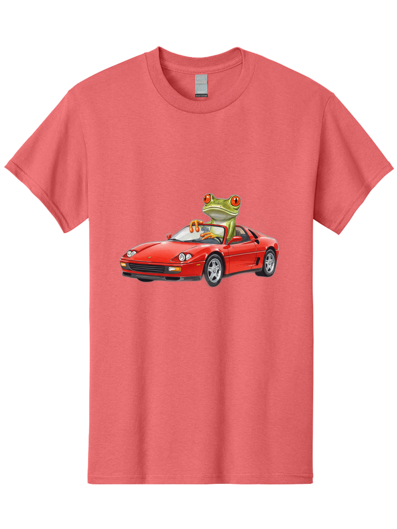 Frog-Driving-Ferrari Men'S Graphic Tee, 100% Cotton, Comfortable Casual Summer Wear, Machine Washable, Vintage Camera, Old Camera, Antique Camera, Black Camera, Classic Photography, Photography Equipment, Nostalgic Device, Film Camera, Baf821
