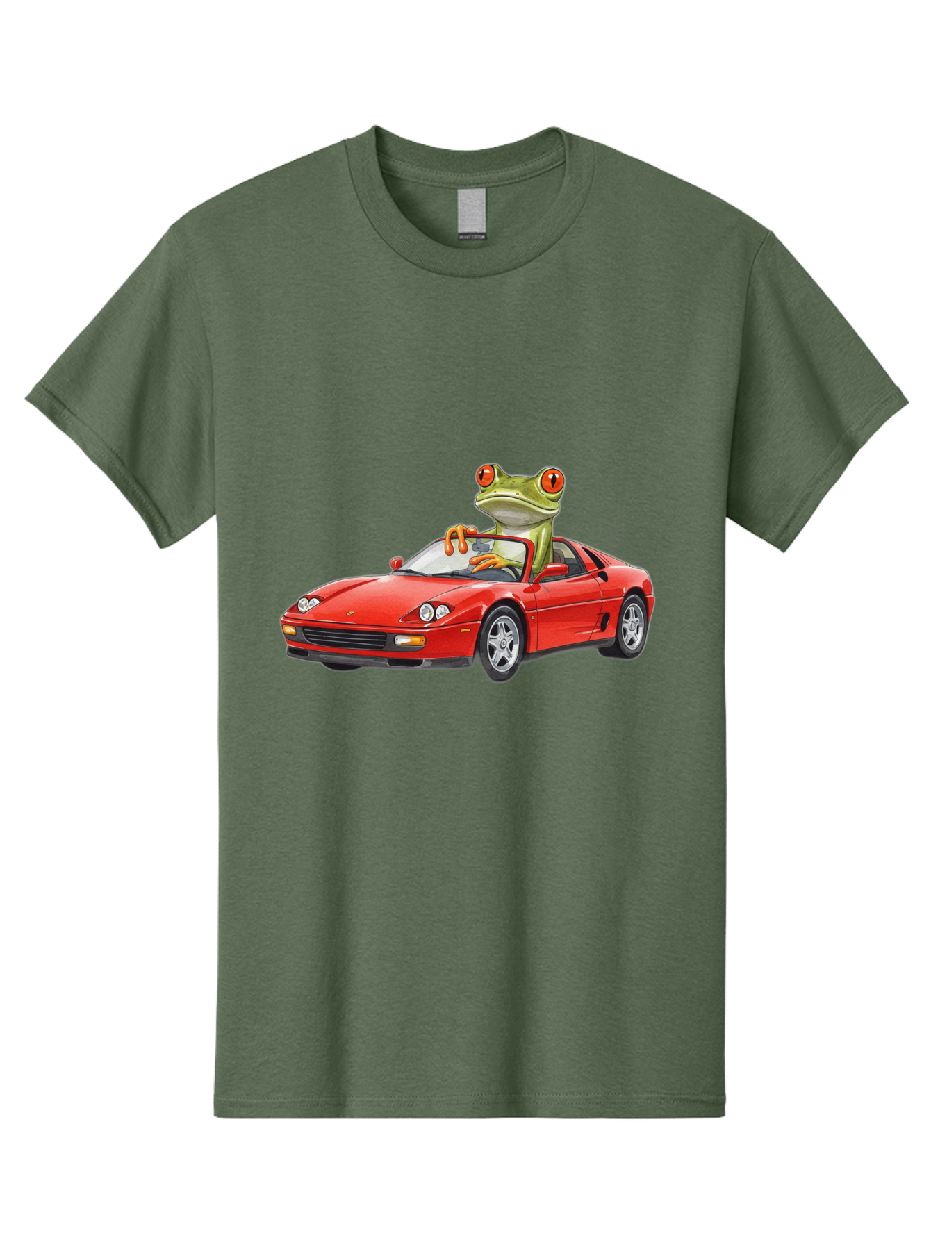 Frog-Driving-Ferrari Men'S Graphic Tee, 100% Cotton, Comfortable Casual Summer Wear, Machine Washable, Vintage Camera, Old Camera, Antique Camera, Black Camera, Classic Photography, Photography Equipment, Nostalgic Device, Film Camera, Baf821