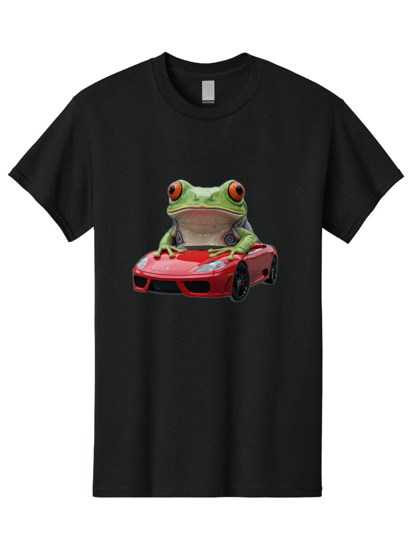 Frog-In-Porsche Men'S Graphic Tee, 100% Cotton, Comfortable Casual Summer Wear, Machine Washable, Vintage Camera, Old Camera, Antique Camera, Black Camera, Classic Photography, Photography Equipment, Nostalgic Device, Film Camera, Camera Art Baf835