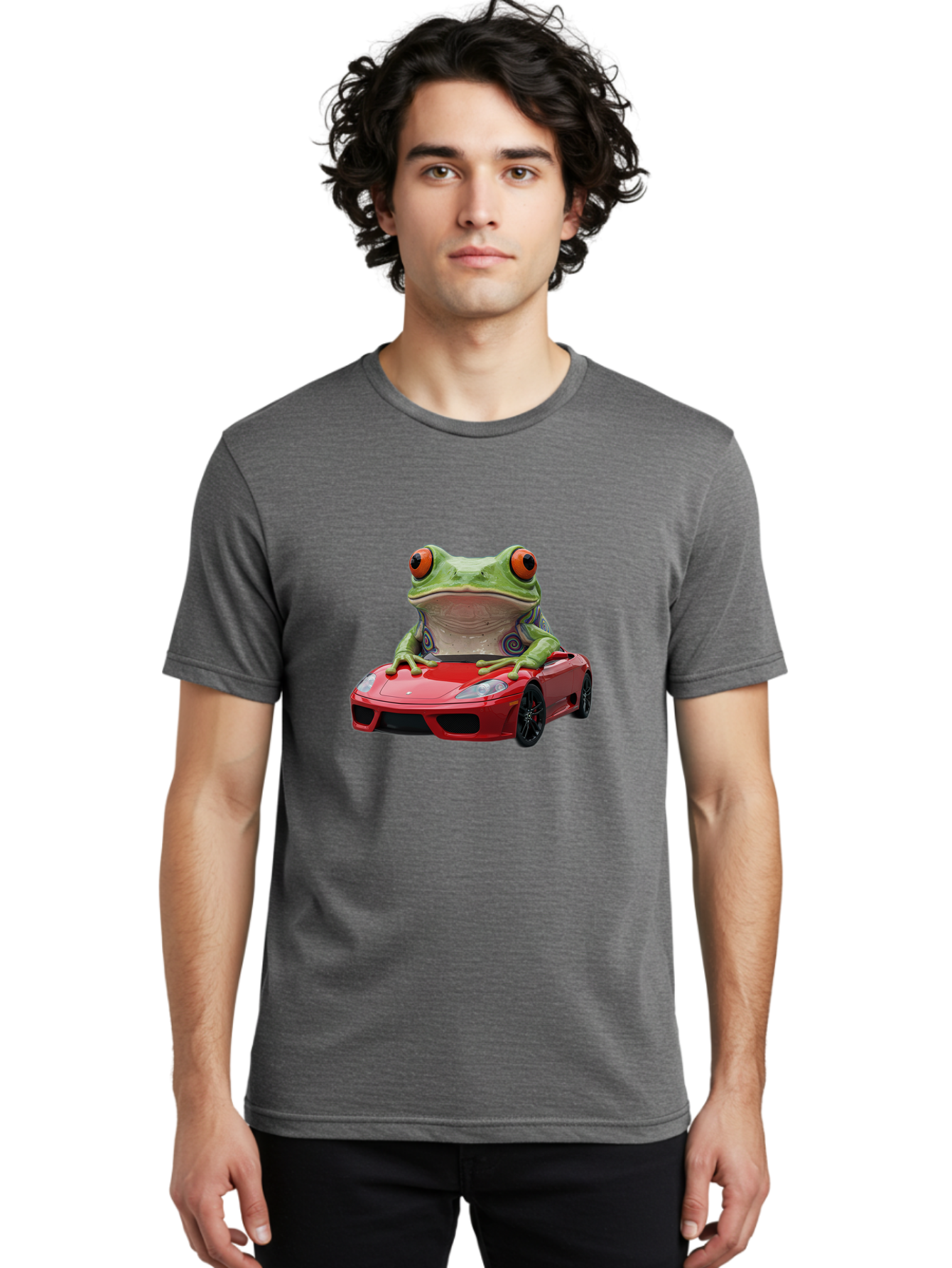 Frog-In-Porsche Men'S Graphic Tee, 100% Cotton, Comfortable Casual Summer Wear, Machine Washable, Vintage Camera, Old Camera, Antique Camera, Black Camera, Classic Photography, Photography Equipment, Nostalgic Device, Film Camera, Camera Art Baf835