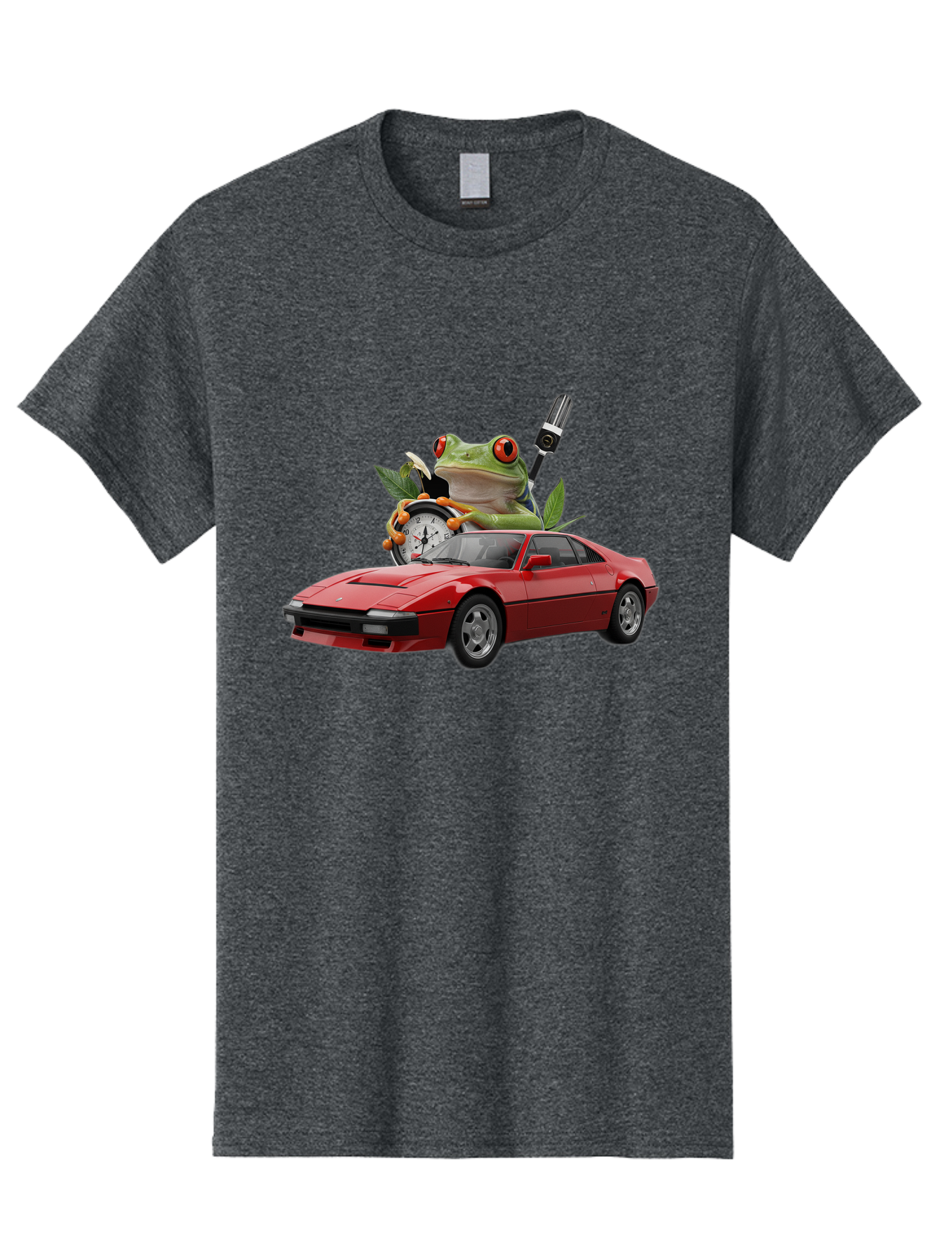 Frog-On-Car Men'S Graphic Tee, 100% Cotton, Comfortable Casual Summer Wear, Machine Washable, Vintage Camera, Old Camera, Antique Camera, Black Camera, Classic Photography, Photography Equipment, Nostalgic Device, Film Camera, Camera Art Baf843