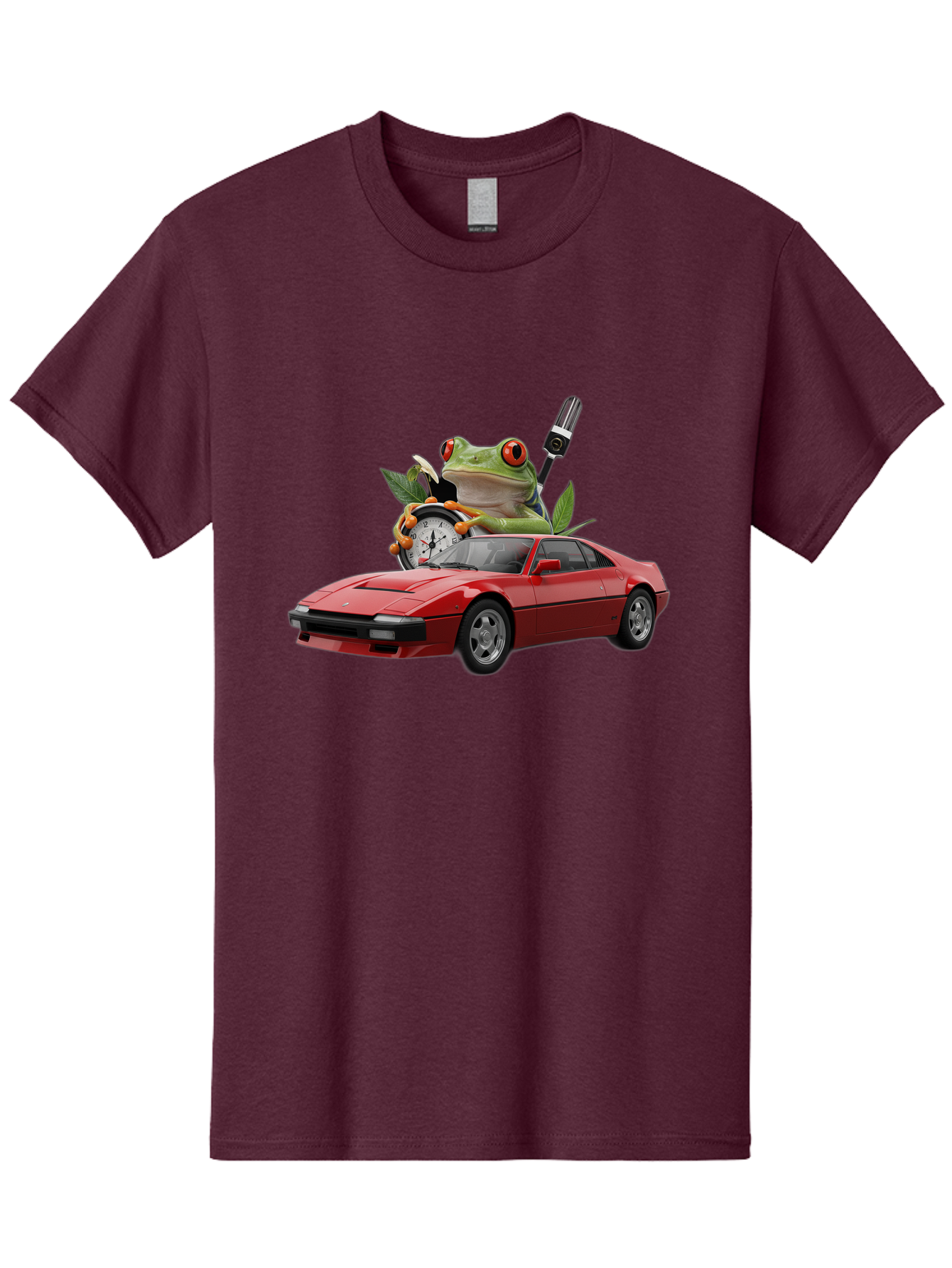 Frog-On-Car Men'S Graphic Tee, 100% Cotton, Comfortable Casual Summer Wear, Machine Washable, Vintage Camera, Old Camera, Antique Camera, Black Camera, Classic Photography, Photography Equipment, Nostalgic Device, Film Camera, Camera Art Baf843