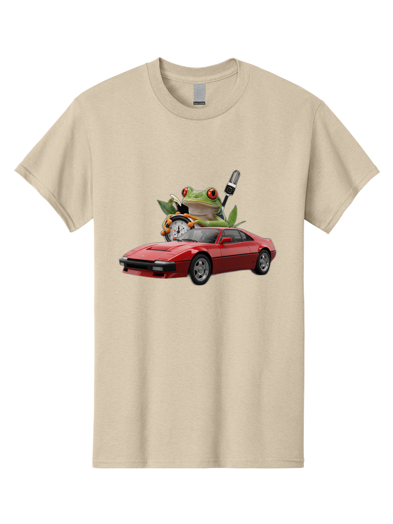 Frog-On-Car Men'S Graphic Tee, 100% Cotton, Comfortable Casual Summer Wear, Machine Washable, Vintage Camera, Old Camera, Antique Camera, Black Camera, Classic Photography, Photography Equipment, Nostalgic Device, Film Camera, Camera Art Baf843