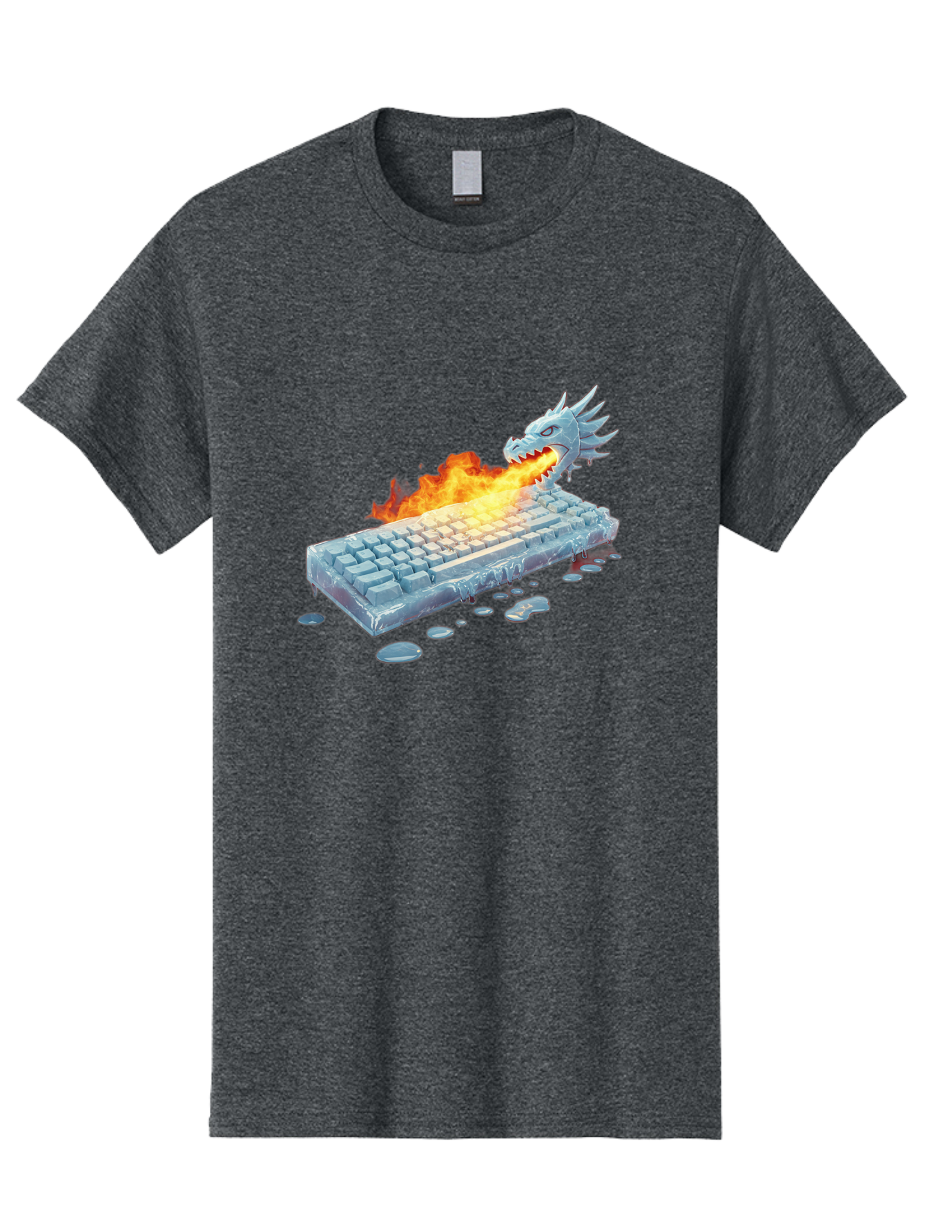 Frozen-Keyboard-Dragon Men'S Graphic Tee, 100% Cotton, Comfortable Casual Summer Wear, Machine Washable, Vintage Camera, Old Camera, Antique Camera, Black Camera, Classic Photography, Photography Equipment, Nostalgic Device, Film Camera, Baf849