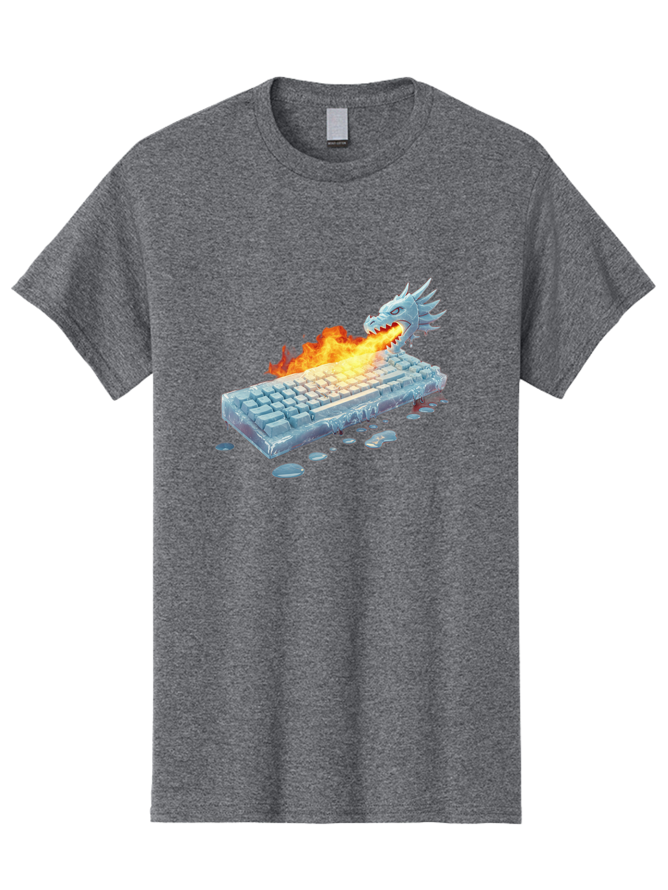 Frozen-Keyboard-Dragon Men'S Graphic Tee, 100% Cotton, Comfortable Casual Summer Wear, Machine Washable, Vintage Camera, Old Camera, Antique Camera, Black Camera, Classic Photography, Photography Equipment, Nostalgic Device, Film Camera, Baf849