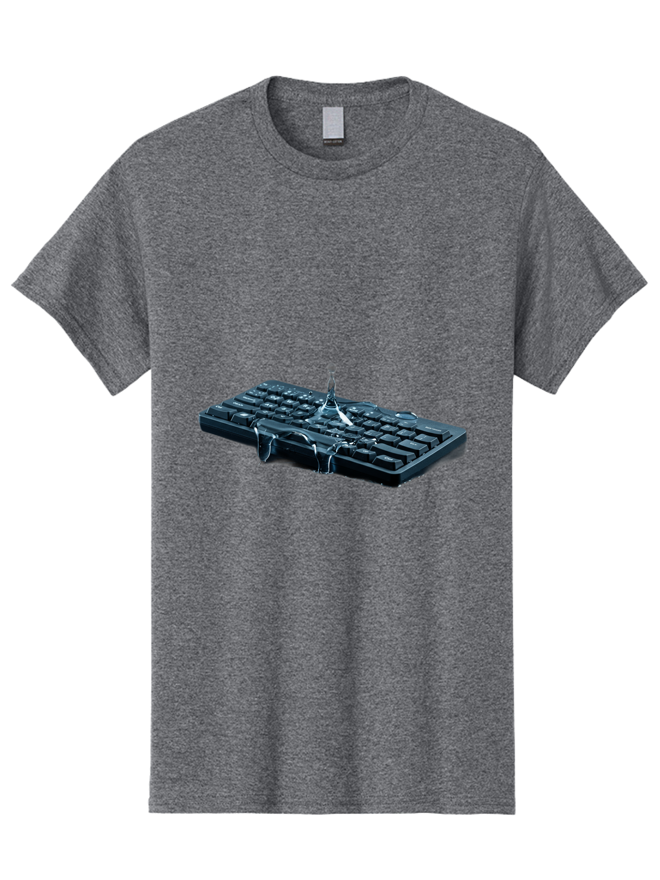 Gloomy-Guy-Keyboard Men'S Graphic Tee, 100% Cotton, Comfortable Casual Summer Wear, Machine Washable, Vintage Camera, Old Camera, Antique Camera, Black Camera, Classic Photography, Photography Equipment, Nostalgic Device, Film Camera, Baf856