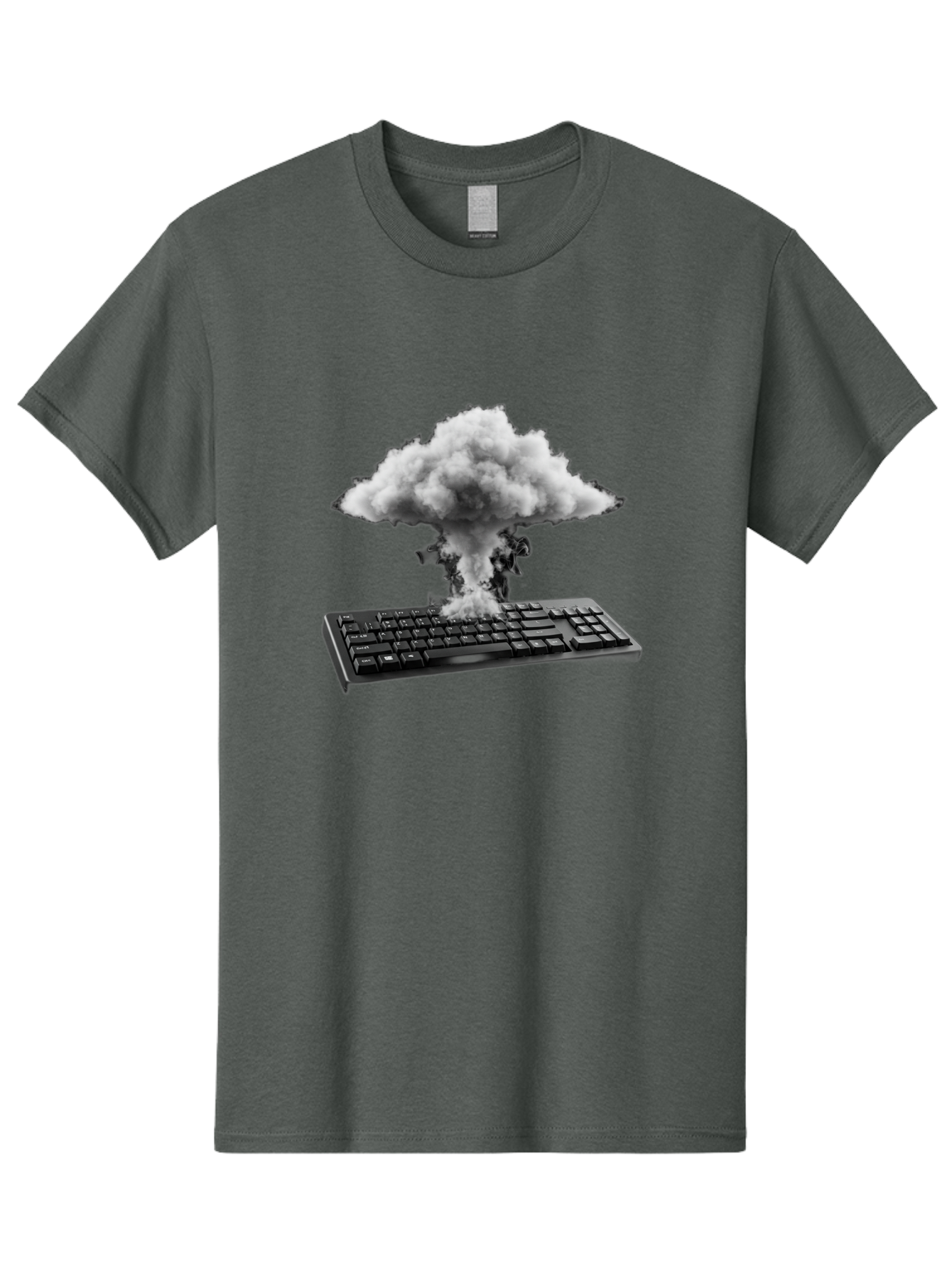 Keyboard-Explosion Men'S Graphic Tee, 100% Cotton, Comfortable Casual Summer Wear, Machine Washable, Vintage Camera, Old Camera, Antique Camera, Black Camera, Classic Photography, Photography Equipment, Nostalgic Device, Film Camera, Baf863