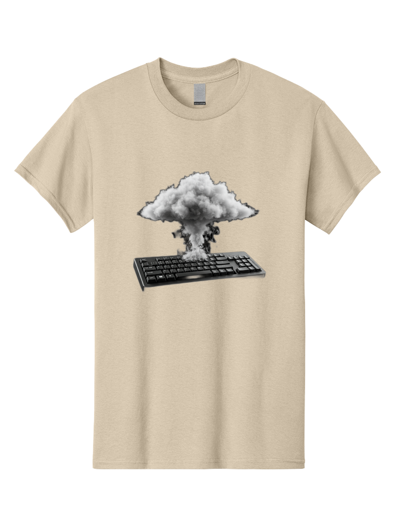 Keyboard-Explosion Men'S Graphic Tee, 100% Cotton, Comfortable Casual Summer Wear, Machine Washable, Vintage Camera, Old Camera, Antique Camera, Black Camera, Classic Photography, Photography Equipment, Nostalgic Device, Film Camera, Baf863
