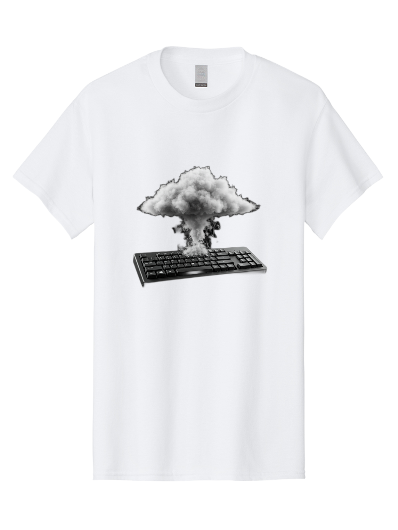 Keyboard-Explosion Men'S Graphic Tee, 100% Cotton, Comfortable Casual Summer Wear, Machine Washable, Vintage Camera, Old Camera, Antique Camera, Black Camera, Classic Photography, Photography Equipment, Nostalgic Device, Film Camera, Baf863