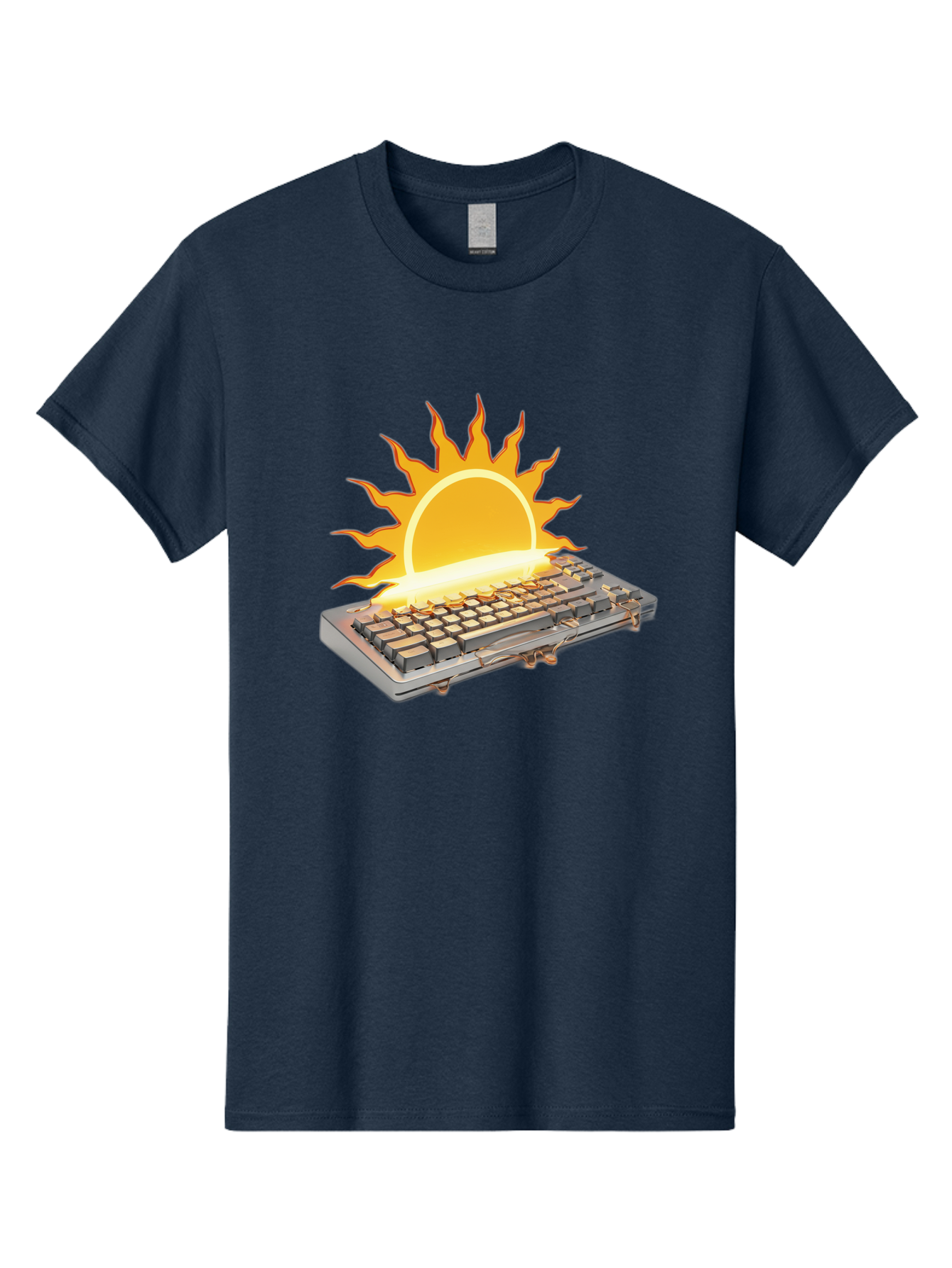 Keyboard-On-Fire Men'S Graphic Tee, 100% Cotton, Comfortable Casual Summer Wear, Machine Washable, Vintage Camera, Old Camera, Antique Camera, Black Camera, Classic Photography, Photography Equipment, Nostalgic Device, Film Camera, Camera Art Baf864