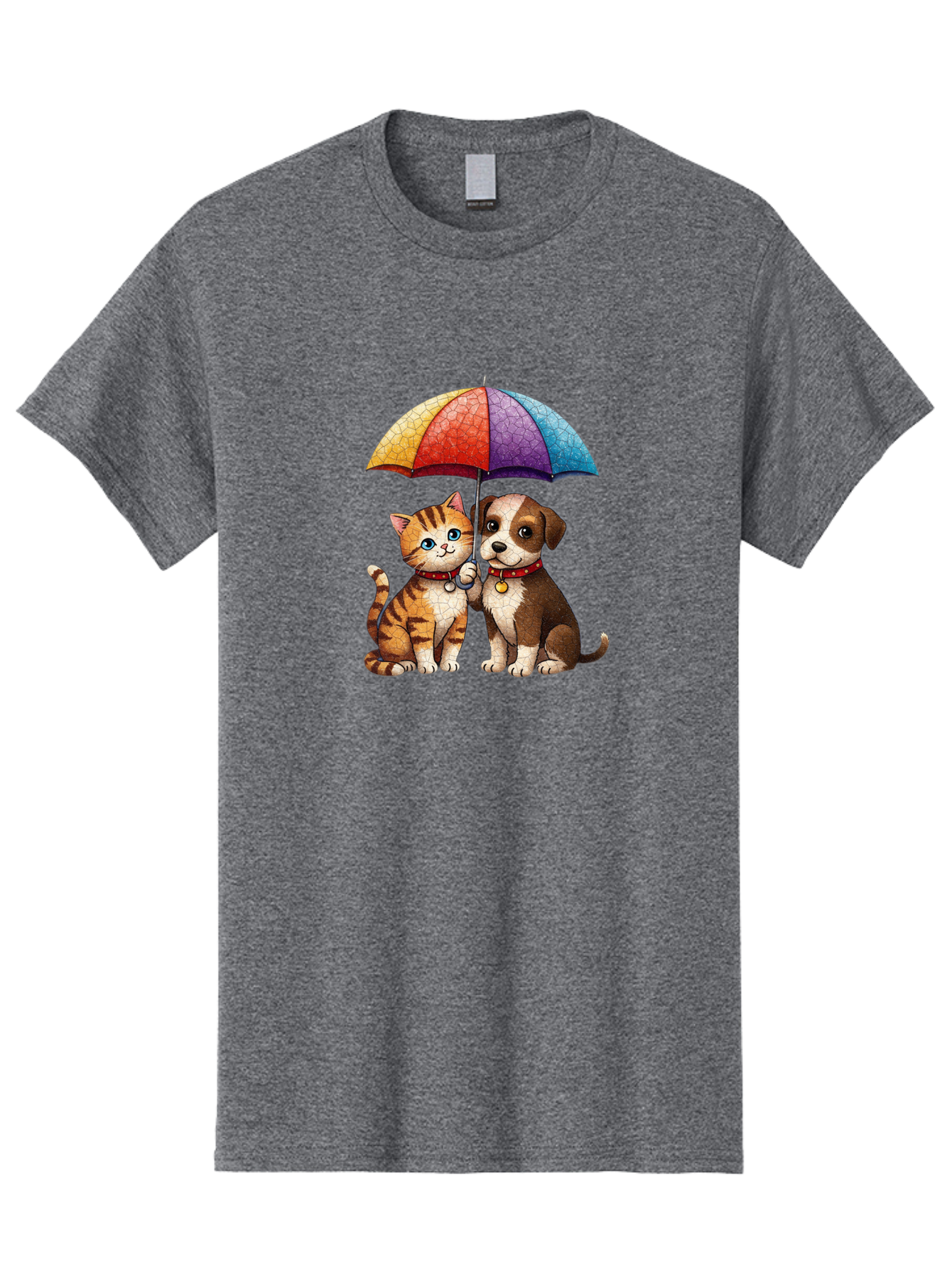 Kitten-Puppy-Umbrella Men'S Graphic Tee, 100% Cotton, Comfortable Casual Summer Wear, Machine Washable, Vintage Camera, Old Camera, Antique Camera, Black Camera, Classic Photography, Photography Equipment, Nostalgic Device, Film Camera, Baf867