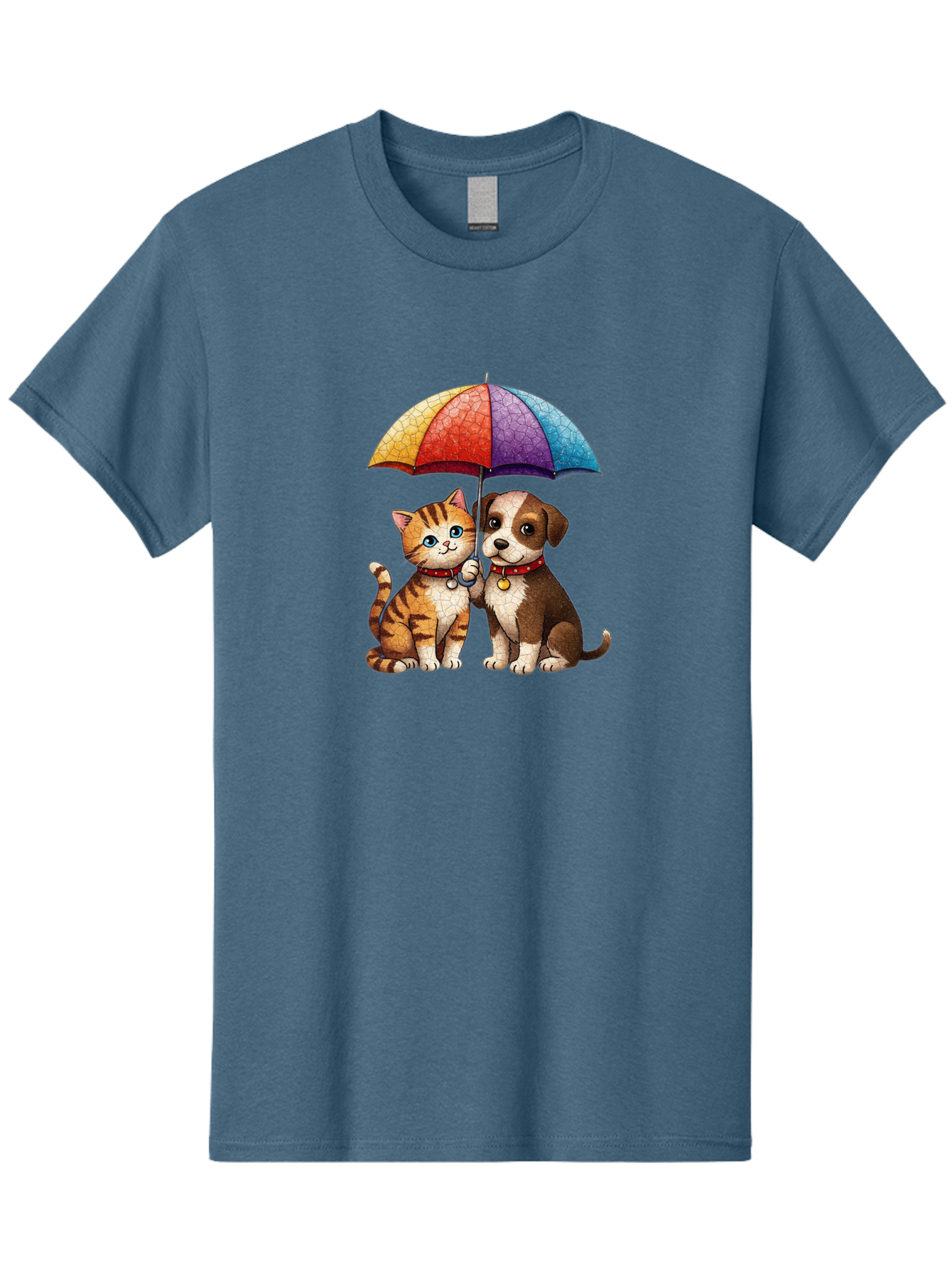 Kitten-Puppy-Umbrella Men'S Graphic Tee, 100% Cotton, Comfortable Casual Summer Wear, Machine Washable, Vintage Camera, Old Camera, Antique Camera, Black Camera, Classic Photography, Photography Equipment, Nostalgic Device, Film Camera, Baf867