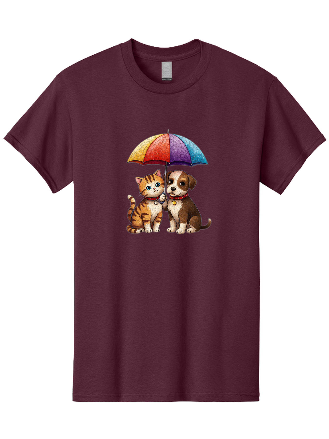 Kitten-Puppy-Umbrella Men'S Graphic Tee, 100% Cotton, Comfortable Casual Summer Wear, Machine Washable, Vintage Camera, Old Camera, Antique Camera, Black Camera, Classic Photography, Photography Equipment, Nostalgic Device, Film Camera, Baf867