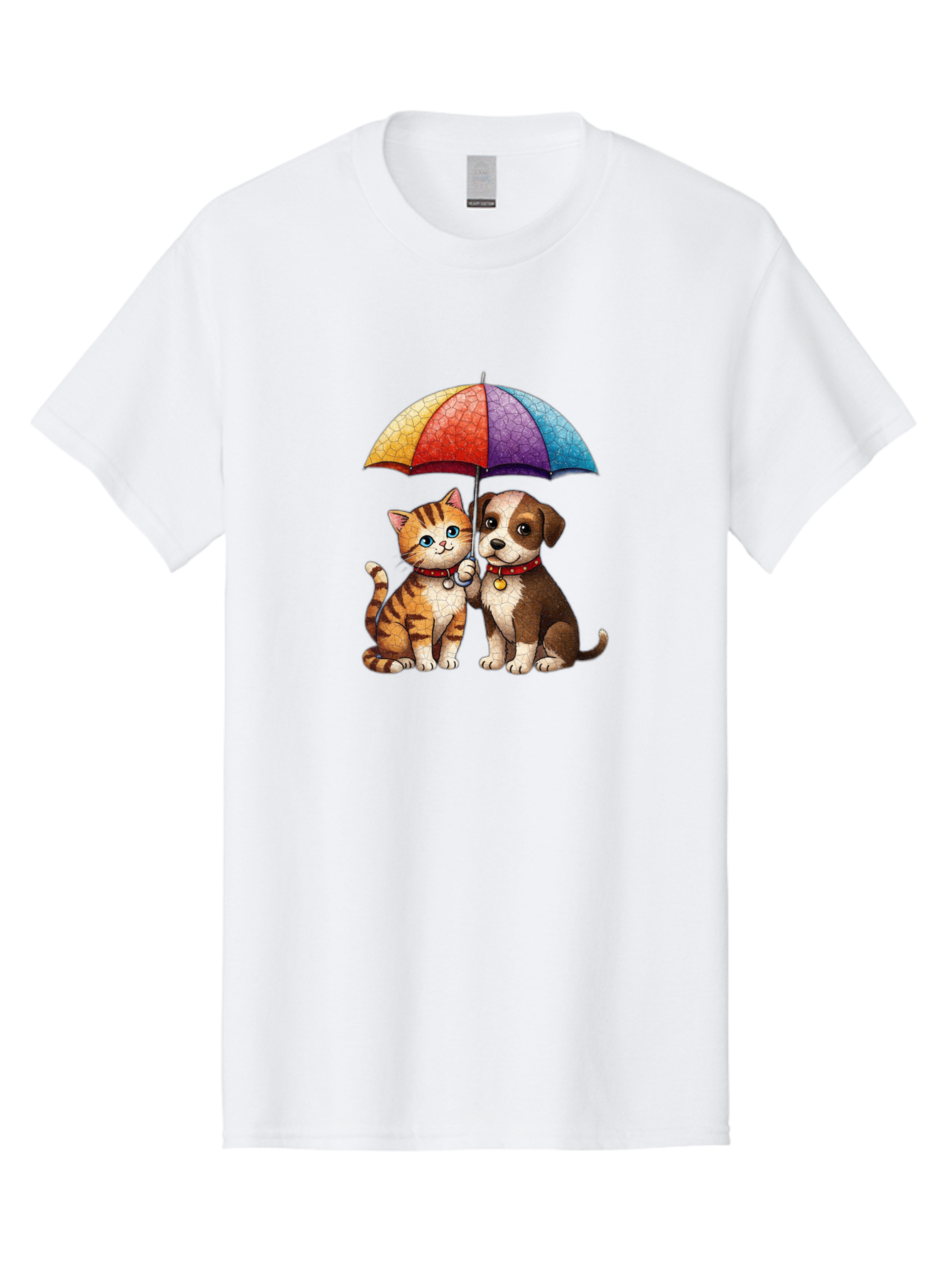 Kitten-Puppy-Umbrella Men'S Graphic Tee, 100% Cotton, Comfortable Casual Summer Wear, Machine Washable, Vintage Camera, Old Camera, Antique Camera, Black Camera, Classic Photography, Photography Equipment, Nostalgic Device, Film Camera, Baf867