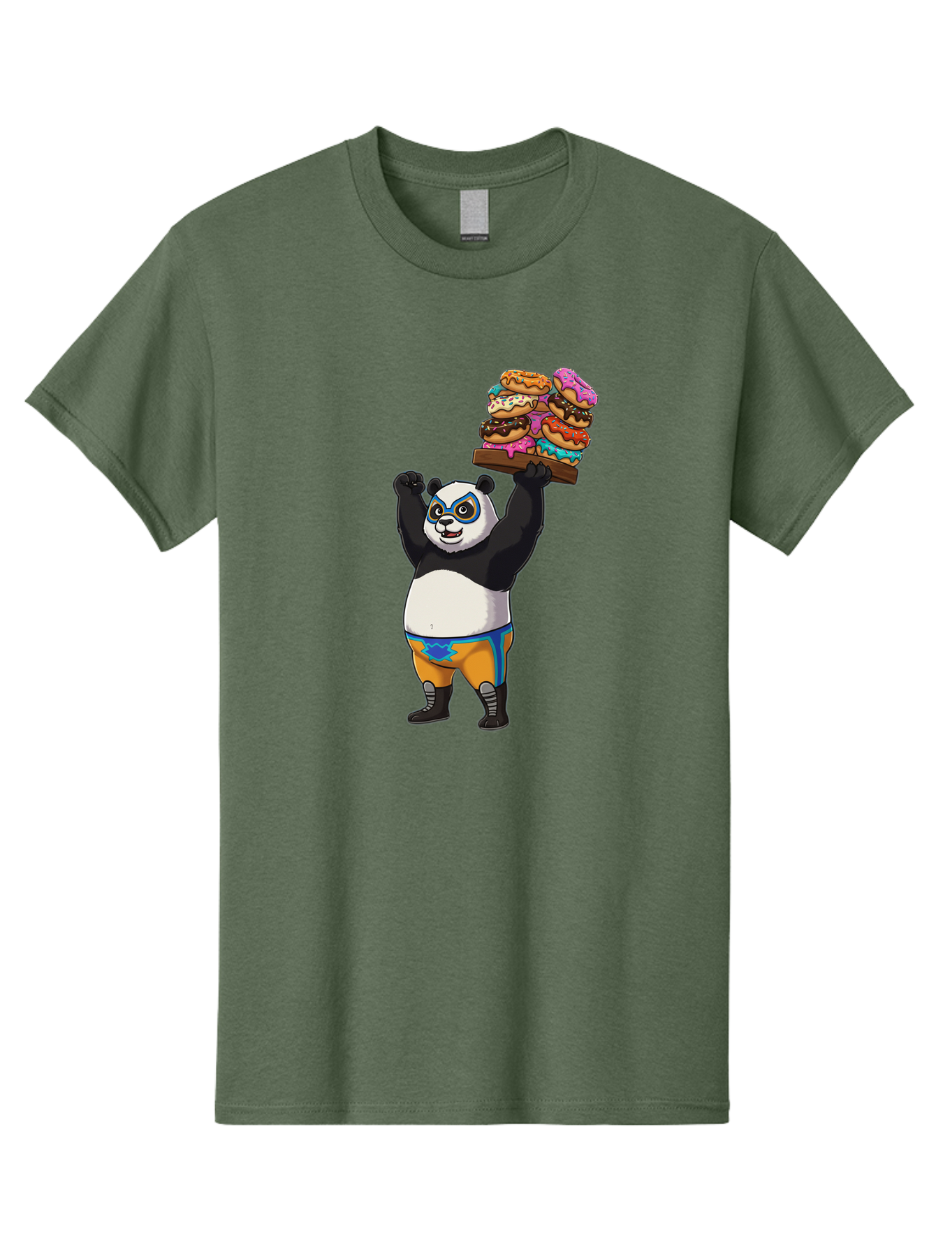 Kung-Fu-Panda-Holding-Burgers Men'S Graphic Tee, 100% Cotton, Comfortable Casual Summer Wear, Machine Washable, Vintage Camera, Old Camera, Antique Camera, Black Camera, Classic Photography, Photography Equipment, Nostalgic Device, Baf869