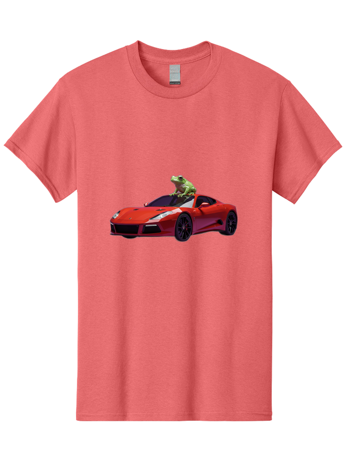 Lamborghini-With-Frog Men'S Graphic Tee, 100% Cotton, Comfortable Casual Summer Wear, Machine Washable, Vintage Camera, Old Camera, Antique Camera, Black Camera, Classic Photography, Photography Equipment, Nostalgic Device, Film Camera, Baf871