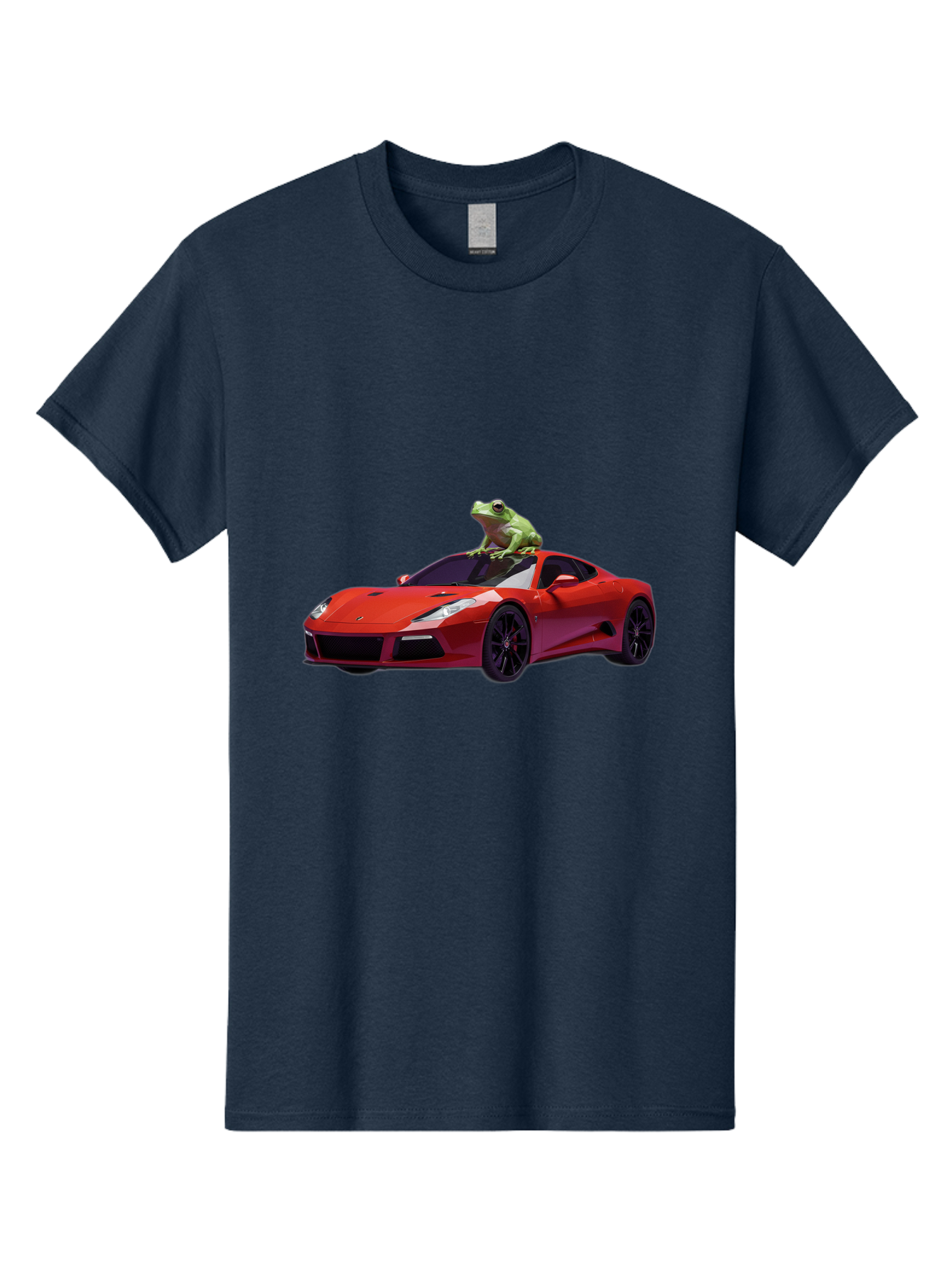 Lamborghini-With-Frog Men'S Graphic Tee, 100% Cotton, Comfortable Casual Summer Wear, Machine Washable, Vintage Camera, Old Camera, Antique Camera, Black Camera, Classic Photography, Photography Equipment, Nostalgic Device, Film Camera, Baf871