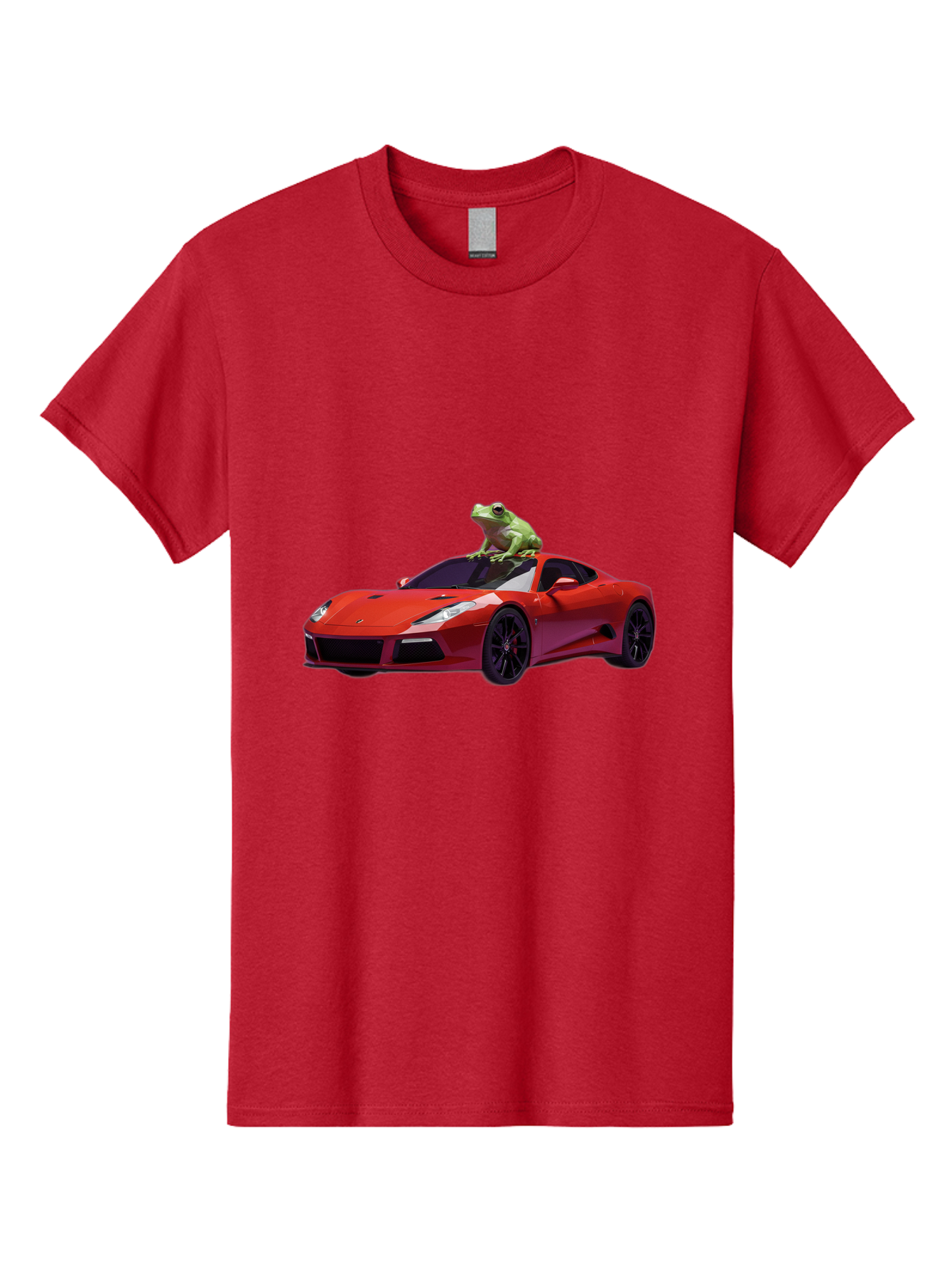 Lamborghini-With-Frog Men'S Graphic Tee, 100% Cotton, Comfortable Casual Summer Wear, Machine Washable, Vintage Camera, Old Camera, Antique Camera, Black Camera, Classic Photography, Photography Equipment, Nostalgic Device, Film Camera, Baf871
