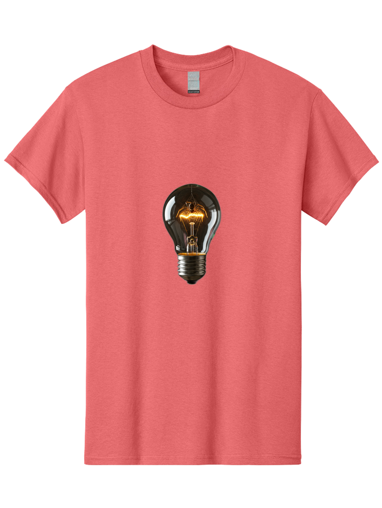 Light-Bulb-11 Men'S Graphic Tee, 100% Cotton, Comfortable Casual Summer Wear, Machine Washable, Vintage Camera, Old Camera, Antique Camera, Black Camera, Classic Photography, Photography Equipment, Nostalgic Device, Film Camera, Camera Art Baf874