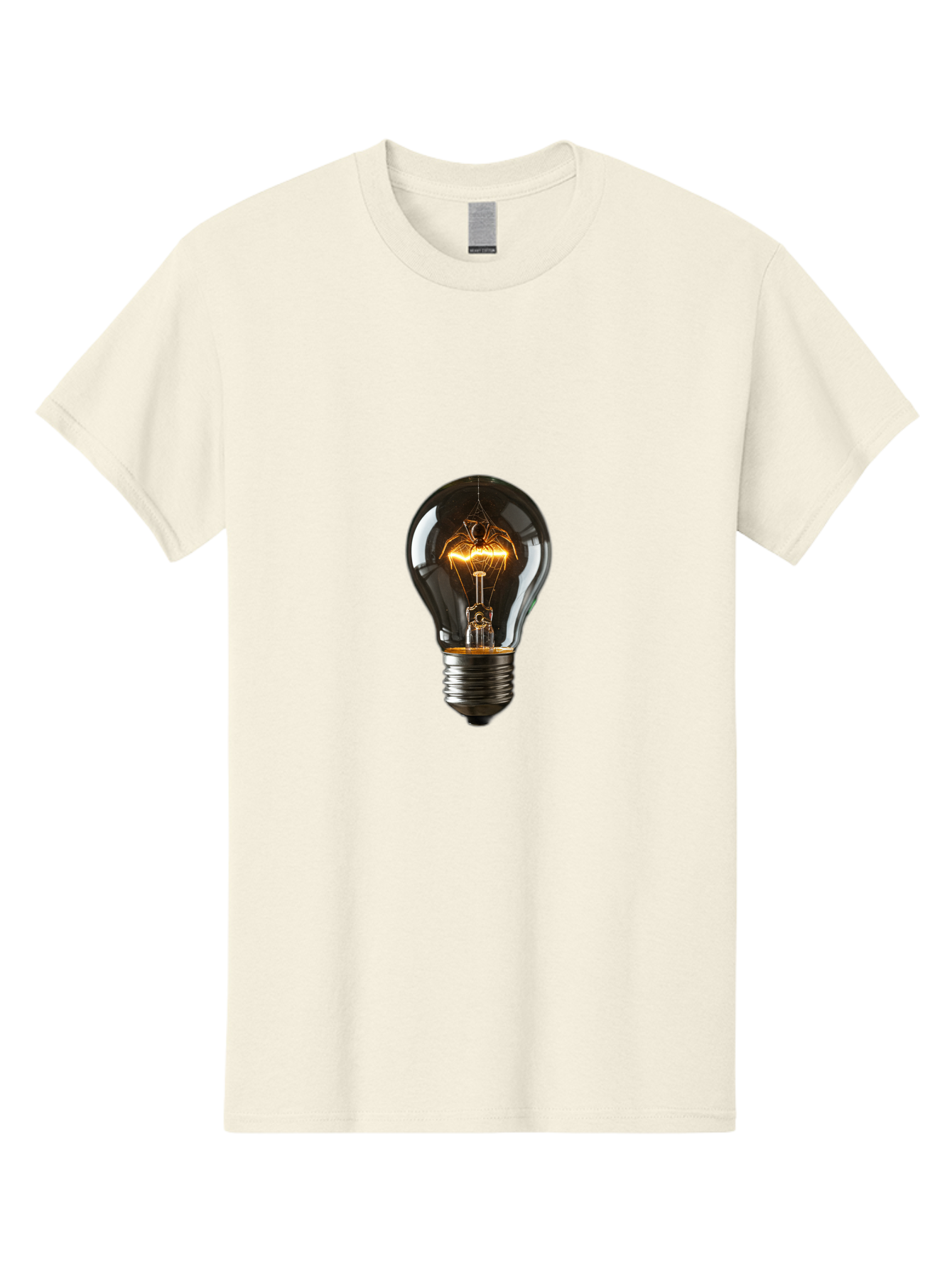 Light-Bulb-11 Men'S Graphic Tee, 100% Cotton, Comfortable Casual Summer Wear, Machine Washable, Vintage Camera, Old Camera, Antique Camera, Black Camera, Classic Photography, Photography Equipment, Nostalgic Device, Film Camera, Camera Art Baf874