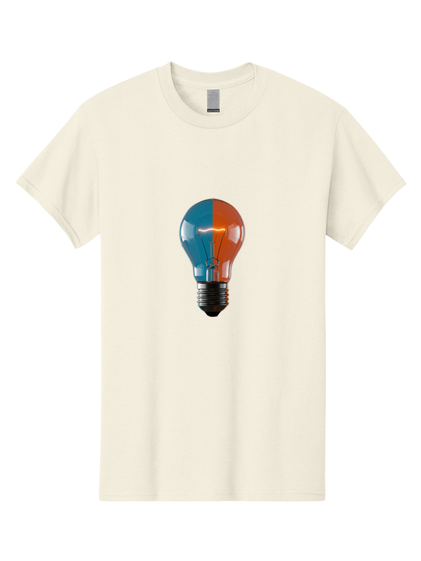 Light-Bulb-13 Men'S Graphic Tee, 100% Cotton, Comfortable Casual Summer Wear, Machine Washable, Vintage Camera, Old Camera, Antique Camera, Black Camera, Classic Photography, Photography Equipment, Nostalgic Device, Film Camera, Camera Art Baf876