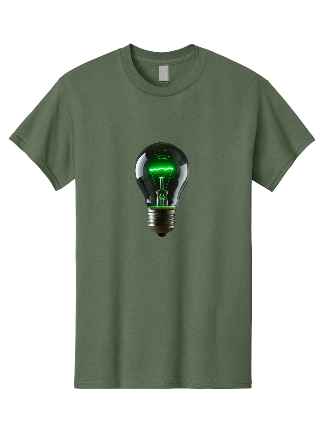 Light-Bulb-14 Men'S Graphic Tee, 100% Cotton, Comfortable Casual Summer Wear, Machine Washable, Vintage Camera, Old Camera, Antique Camera, Black Camera, Classic Photography, Photography Equipment, Nostalgic Device, Film Camera, Camera Art Baf877