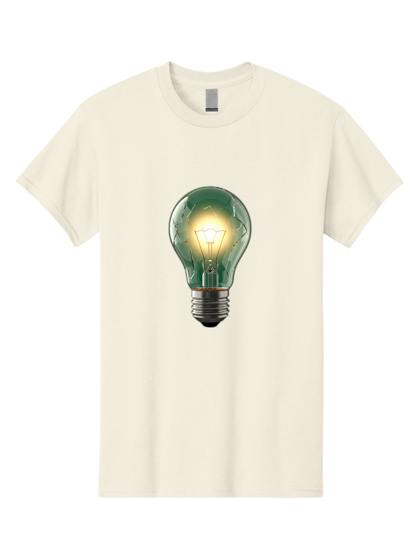 Light-Bulb-4 Men'S Graphic Tee, 100% Cotton, Comfortable Casual Summer Wear, Machine Washable, Vintage Camera, Old Camera, Antique Camera, Black Camera, Classic Photography, Photography Equipment, Nostalgic Device, Film Camera, Camera Art Baf881