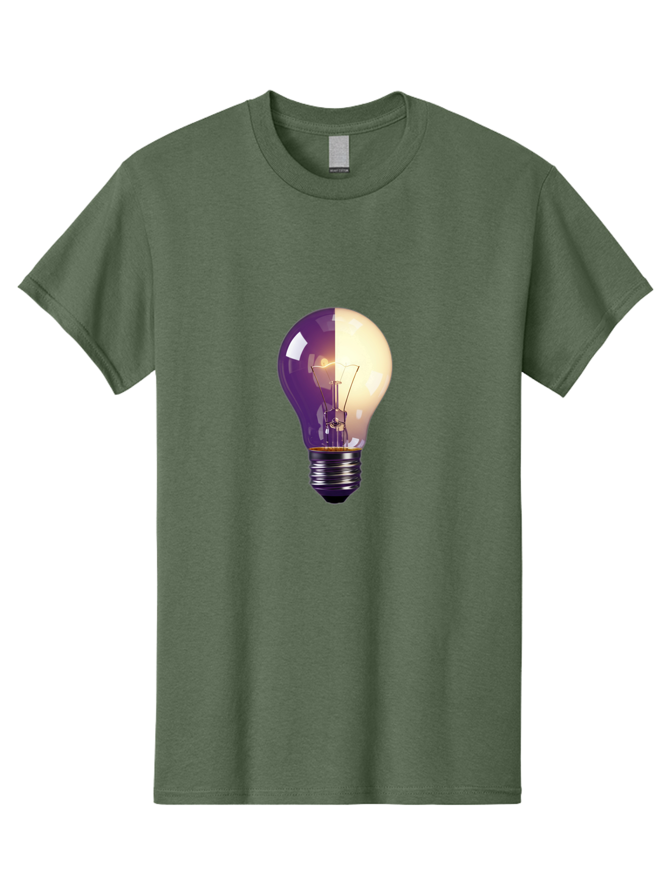 Light-Bulb-On-Off Men'S Graphic Tee, 100% Cotton, Comfortable Casual Summer Wear, Machine Washable, Vintage Camera, Old Camera, Antique Camera, Black Camera, Classic Photography, Photography Equipment, Nostalgic Device, Film Camera, Camera Art Baf888