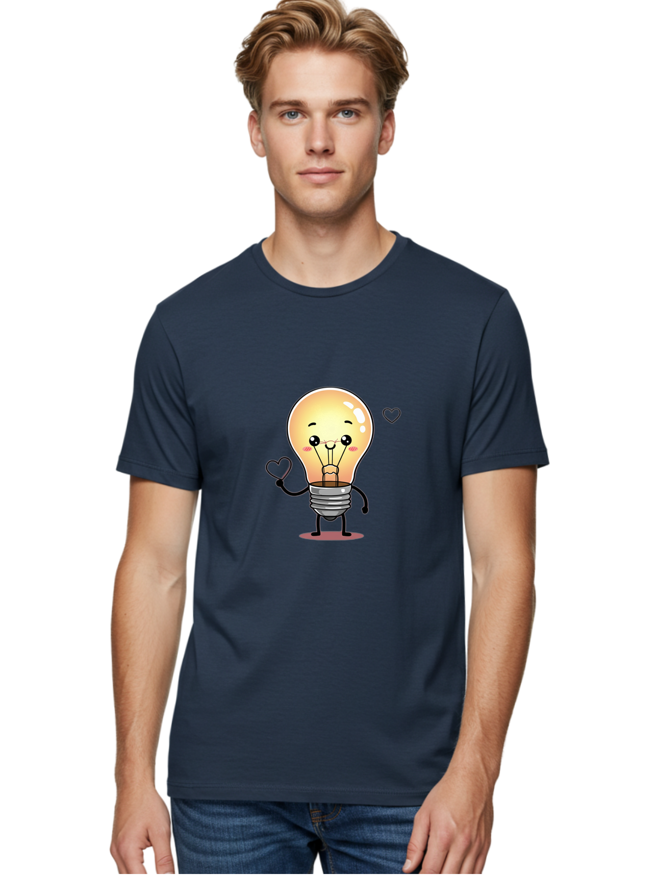 Love-Light-Bulb Men'S Graphic Tee, 100% Cotton, Comfortable Casual Summer Wear, Machine Washable, Vintage Camera, Old Camera, Antique Camera, Black Camera, Classic Photography, Photography Equipment, Nostalgic Device, Film Camera, Camera Art Baf892