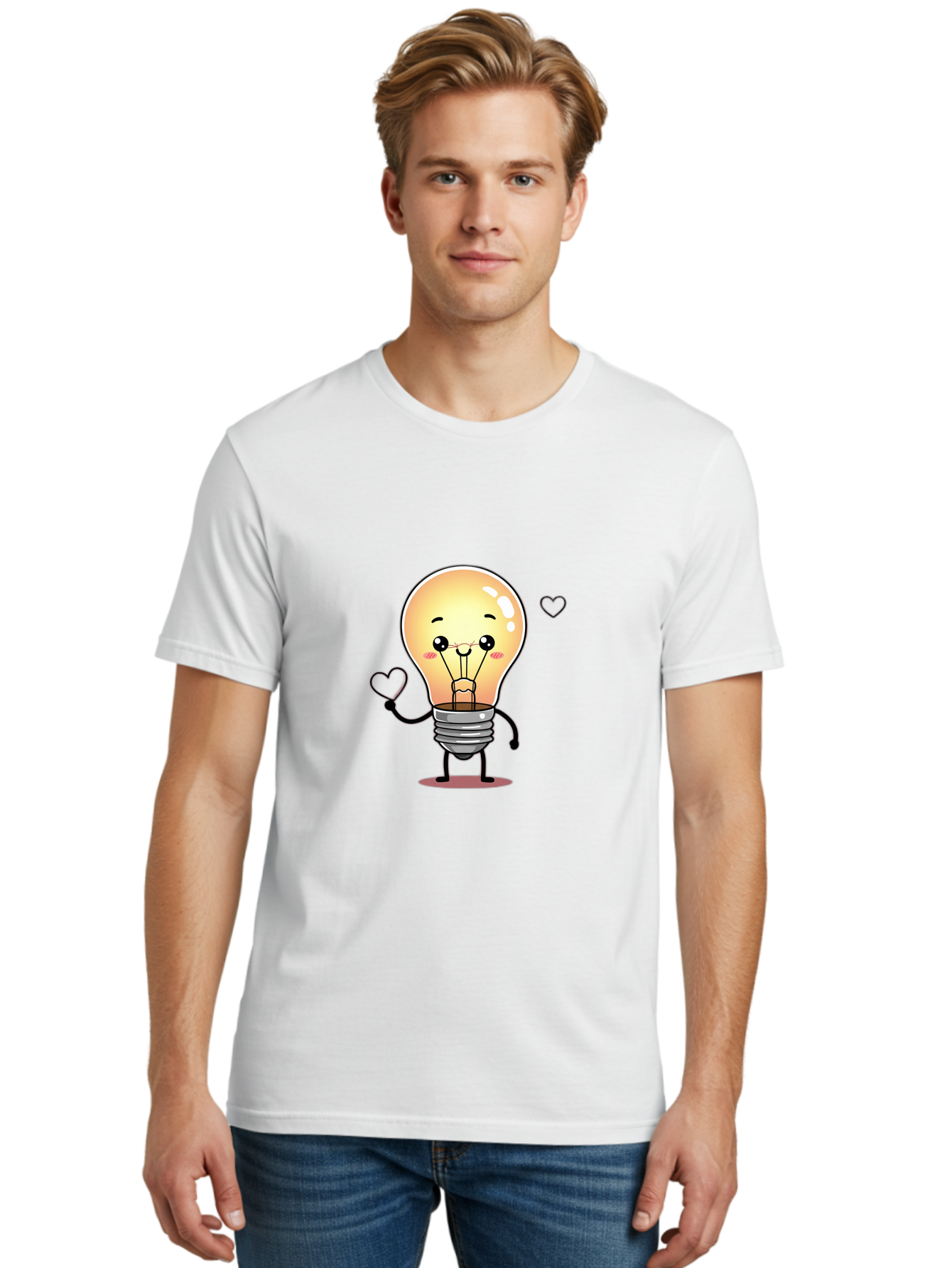 Love-Light-Bulb Men'S Graphic Tee, 100% Cotton, Comfortable Casual Summer Wear, Machine Washable, Vintage Camera, Old Camera, Antique Camera, Black Camera, Classic Photography, Photography Equipment, Nostalgic Device, Film Camera, Camera Art Baf892
