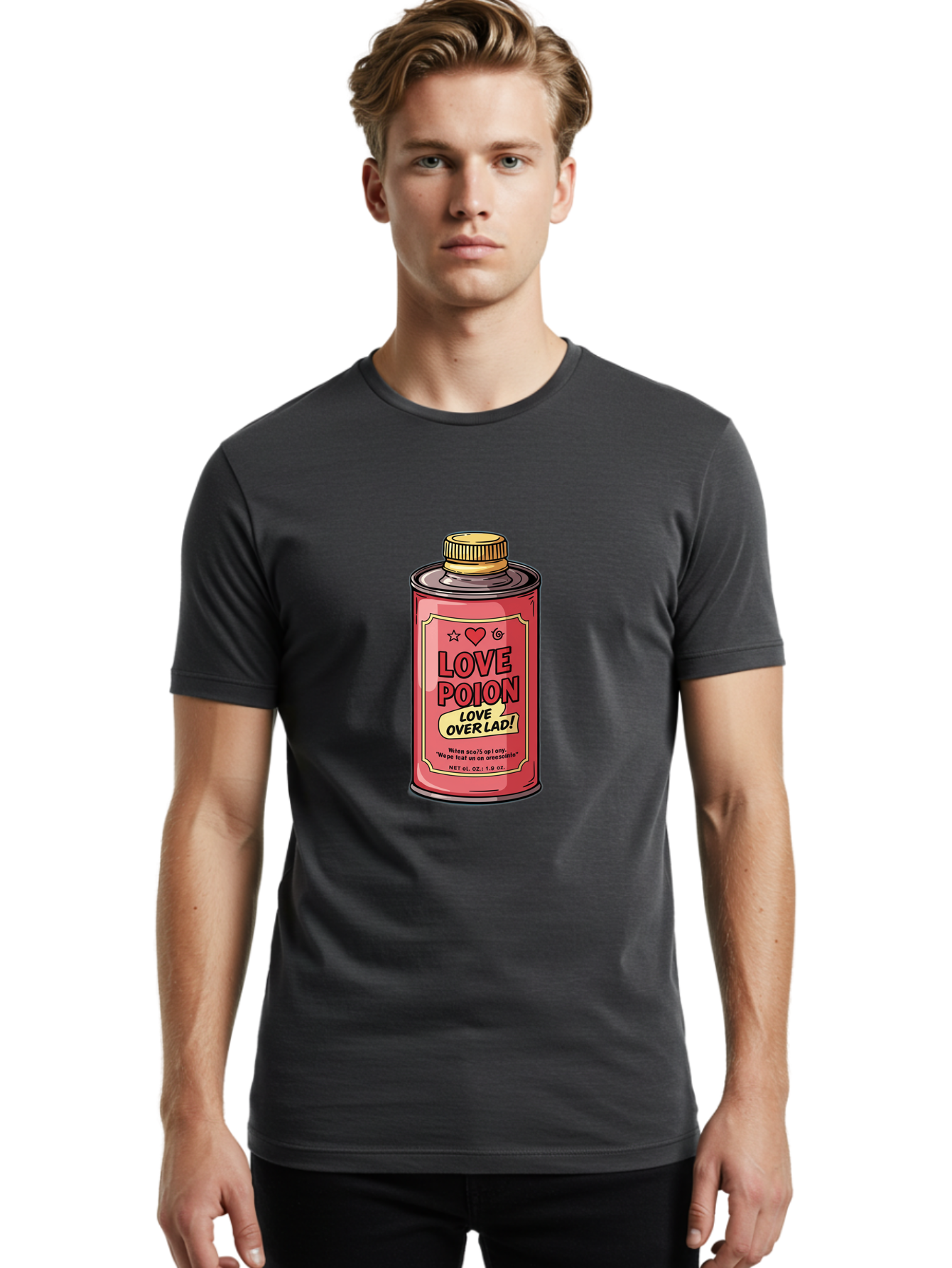 Love-Poison Men'S Graphic Tee, 100% Cotton, Comfortable Casual Summer Wear, Machine Washable, Vintage Camera, Old Camera, Antique Camera, Black Camera, Classic Photography, Photography Equipment, Nostalgic Device, Film Camera, Camera Art Baf895