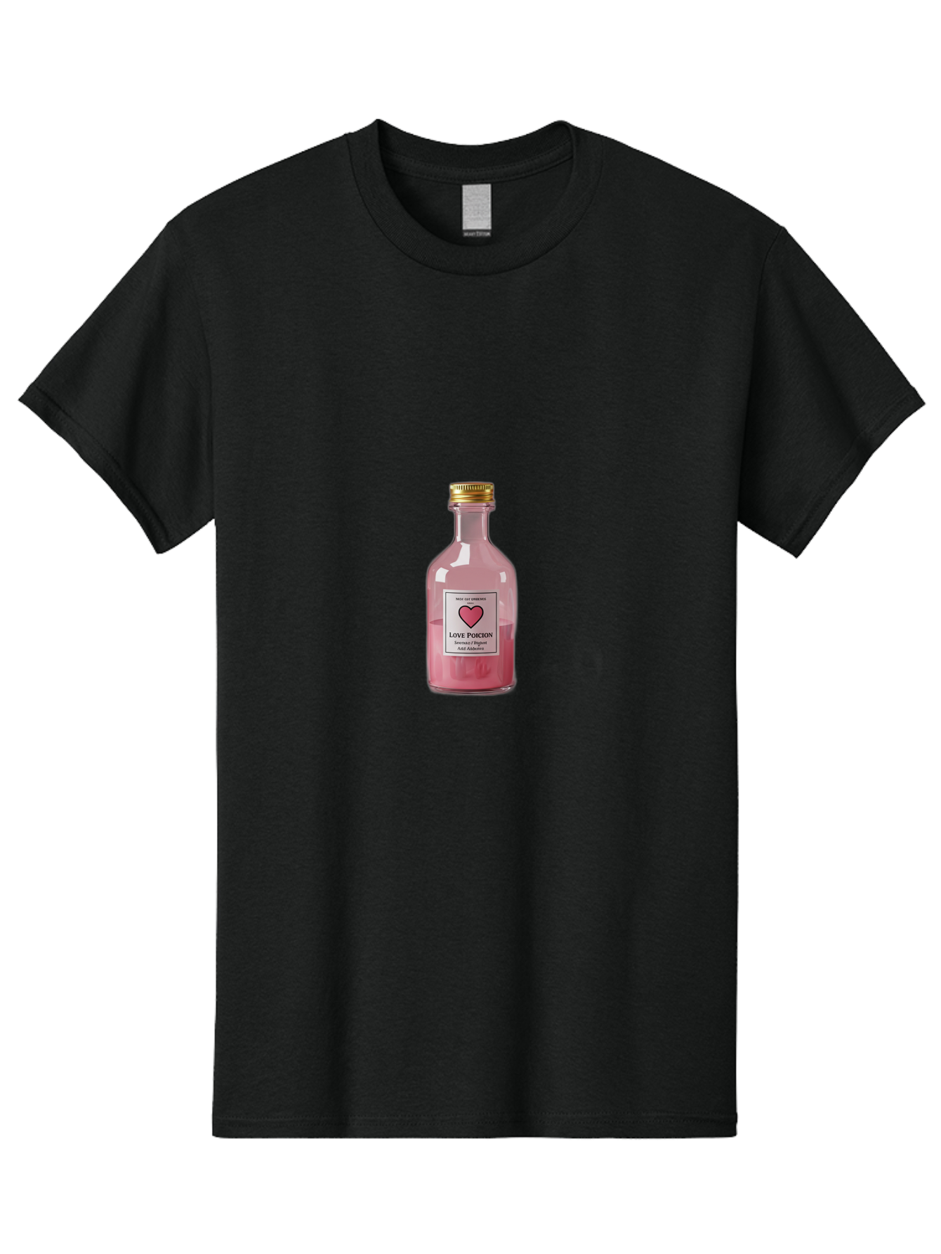 Love-Potion-1 Men'S Graphic Tee, 100% Cotton, Comfortable Casual Summer Wear, Machine Washable, Vintage Camera, Old Camera, Antique Camera, Black Camera, Classic Photography, Photography Equipment, Nostalgic Device, Film Camera, Camera Art Baf896