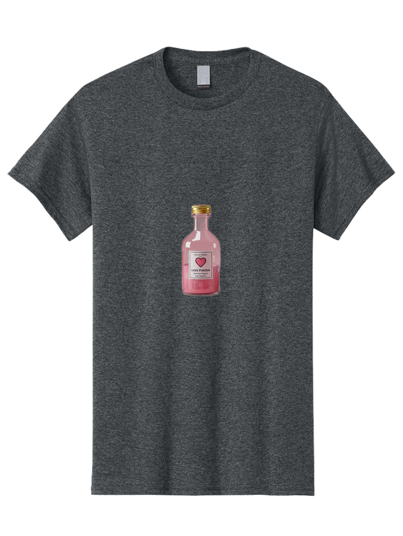 Love-Potion-1 Men'S Graphic Tee, 100% Cotton, Comfortable Casual Summer Wear, Machine Washable, Vintage Camera, Old Camera, Antique Camera, Black Camera, Classic Photography, Photography Equipment, Nostalgic Device, Film Camera, Camera Art Baf896