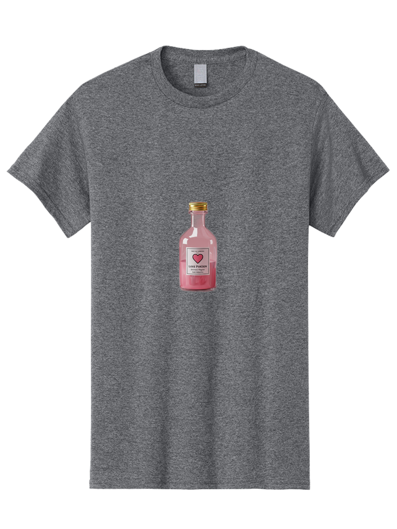 Love-Potion-1 Men'S Graphic Tee, 100% Cotton, Comfortable Casual Summer Wear, Machine Washable, Vintage Camera, Old Camera, Antique Camera, Black Camera, Classic Photography, Photography Equipment, Nostalgic Device, Film Camera, Camera Art Baf896