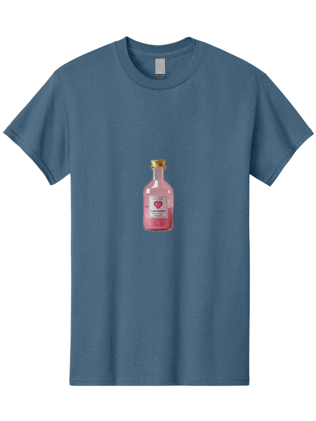 Love-Potion-1 Men'S Graphic Tee, 100% Cotton, Comfortable Casual Summer Wear, Machine Washable, Vintage Camera, Old Camera, Antique Camera, Black Camera, Classic Photography, Photography Equipment, Nostalgic Device, Film Camera, Camera Art Baf896