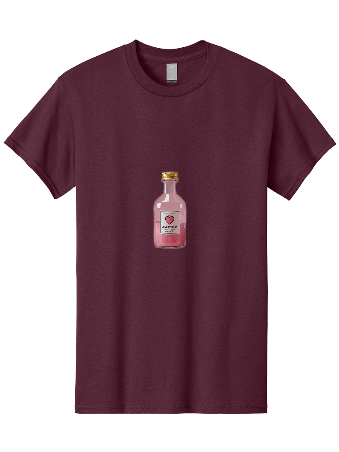 Love-Potion-1 Men'S Graphic Tee, 100% Cotton, Comfortable Casual Summer Wear, Machine Washable, Vintage Camera, Old Camera, Antique Camera, Black Camera, Classic Photography, Photography Equipment, Nostalgic Device, Film Camera, Camera Art Baf896