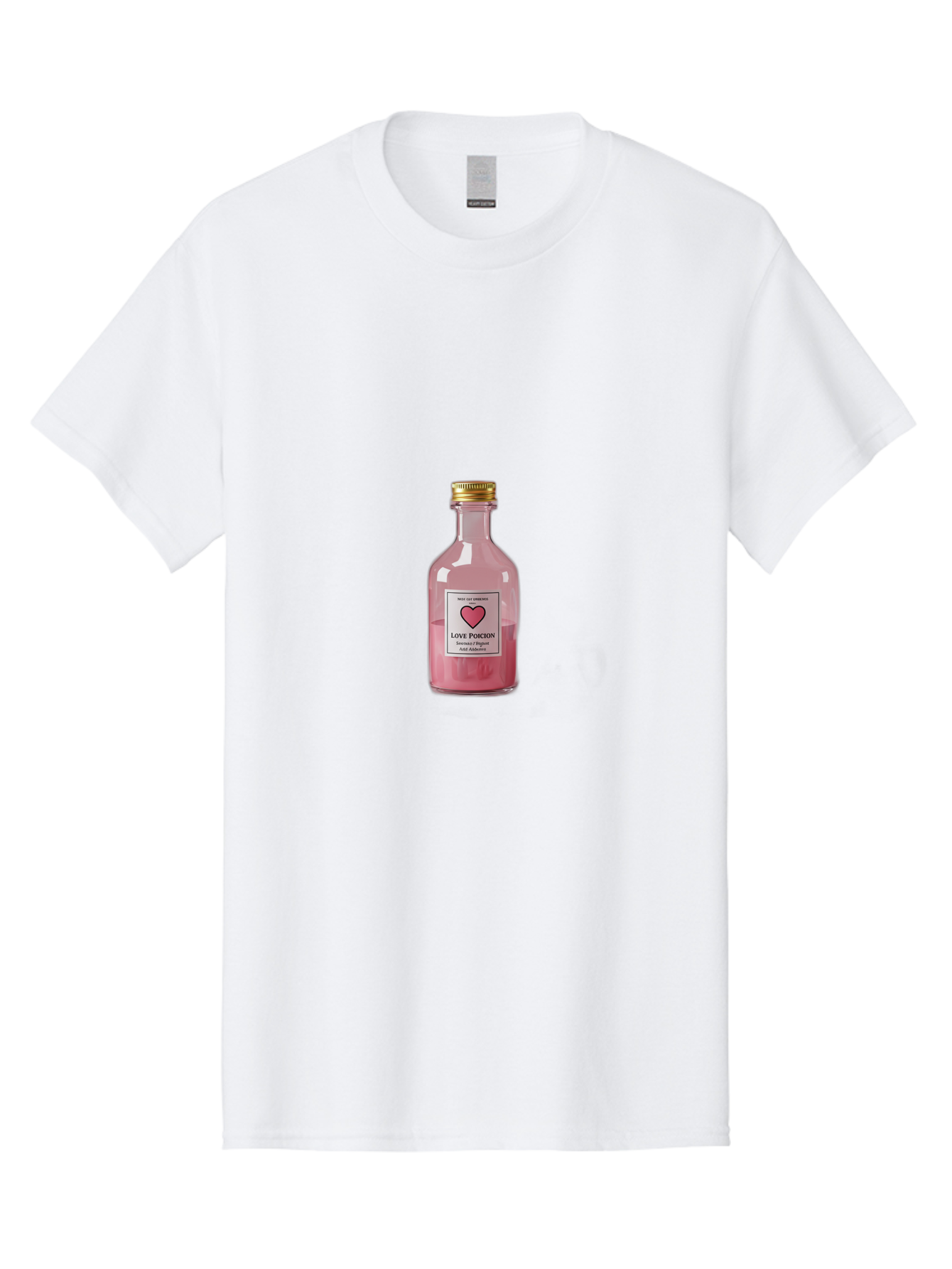 Love-Potion-1 Men'S Graphic Tee, 100% Cotton, Comfortable Casual Summer Wear, Machine Washable, Vintage Camera, Old Camera, Antique Camera, Black Camera, Classic Photography, Photography Equipment, Nostalgic Device, Film Camera, Camera Art Baf896