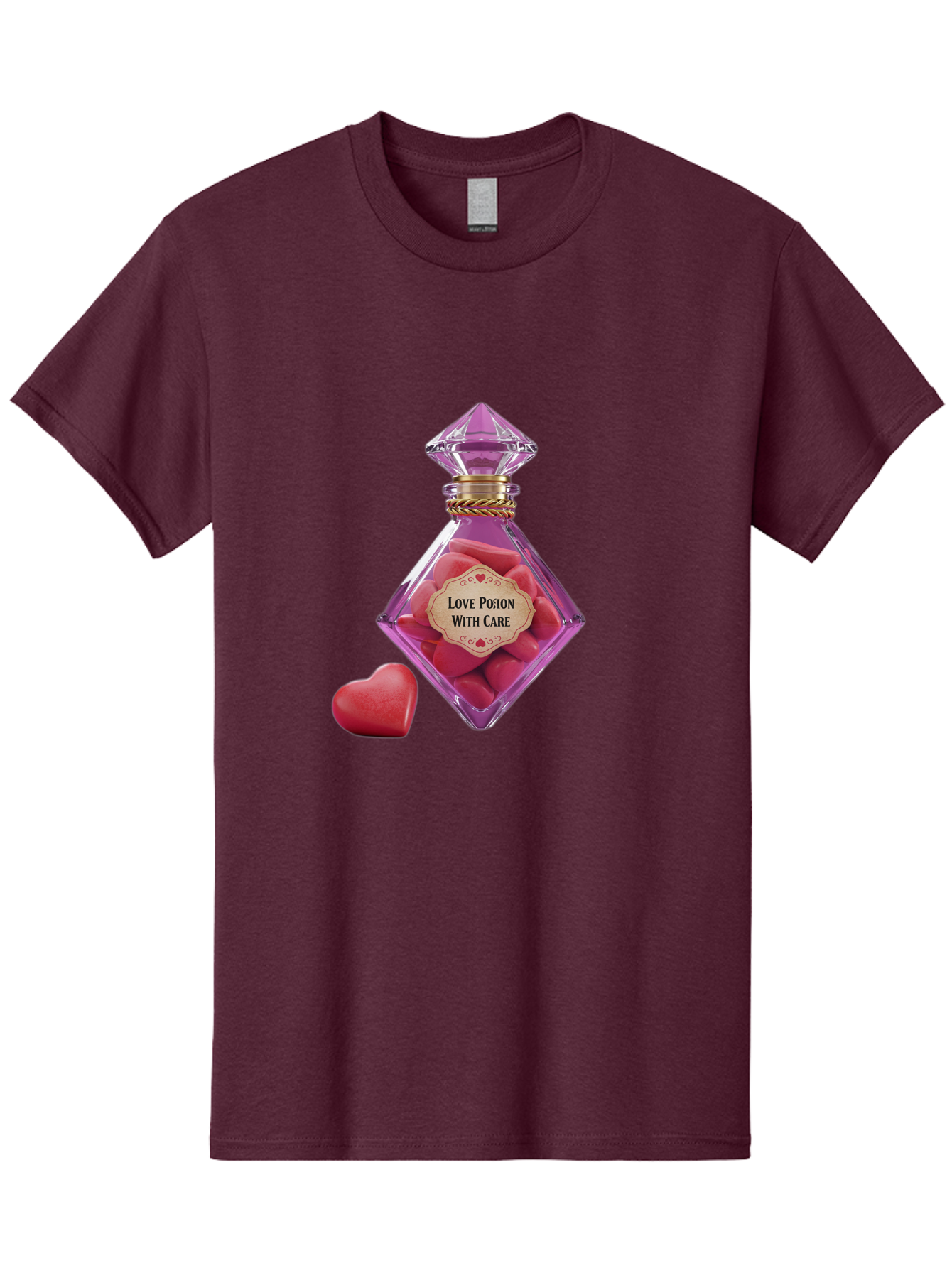 Love-Potion-3 Men'S Graphic Tee, 100% Cotton, Comfortable Casual Summer Wear, Machine Washable, Vintage Camera, Old Camera, Antique Camera, Black Camera, Classic Photography, Photography Equipment, Nostalgic Device, Film Camera, Camera Art Baf898
